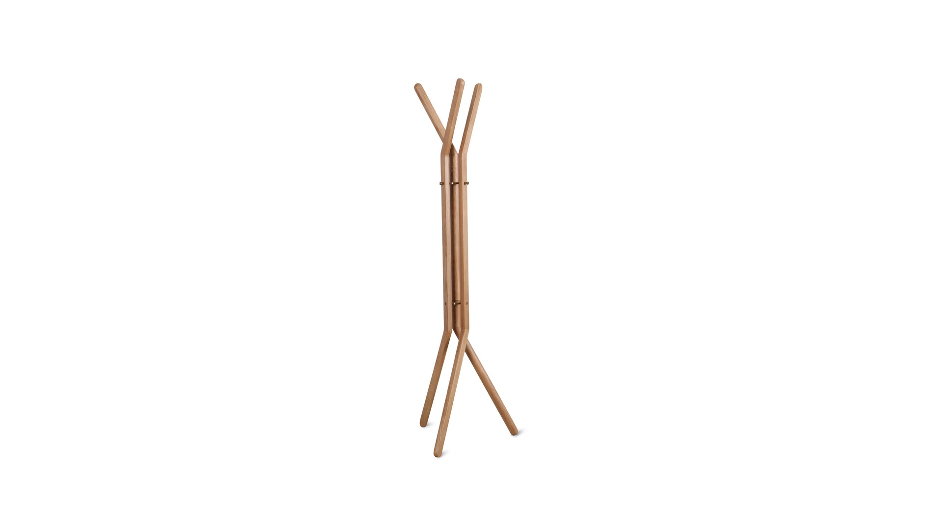 Unwind Coatrack, Stained Oak_image