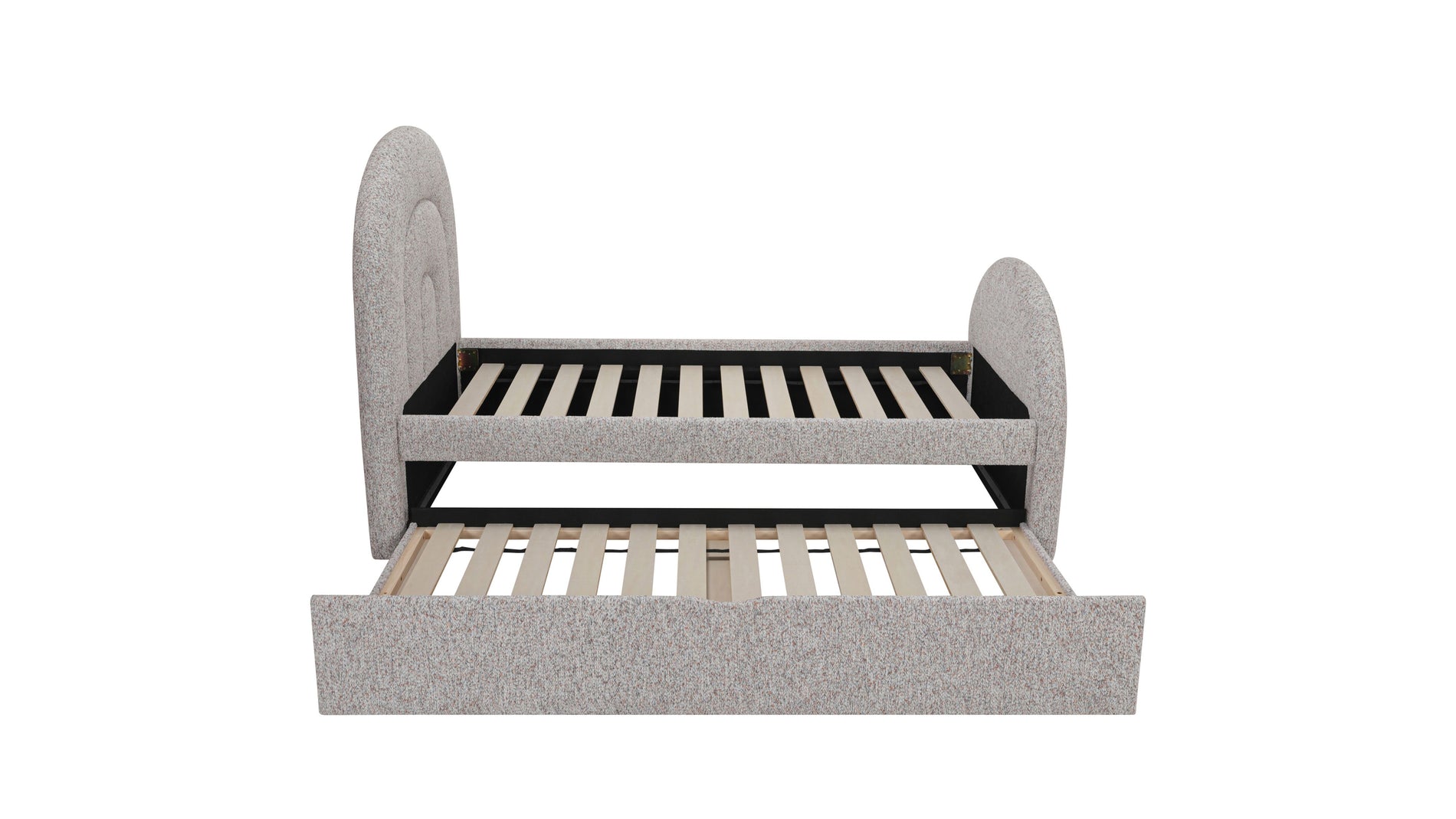 Sunrise Trundle Bed, Twin, Cobble_image