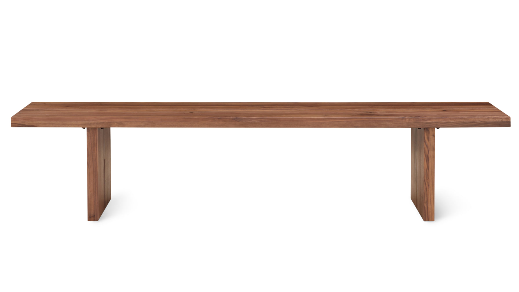 Plane Bench, Seats 4, American Walnut_image