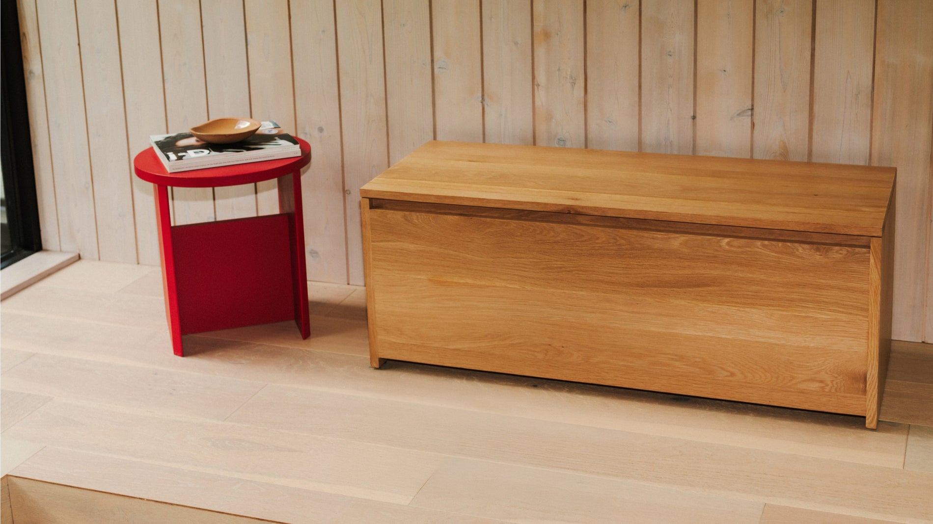 Everyday Storage Bench, Oak_image