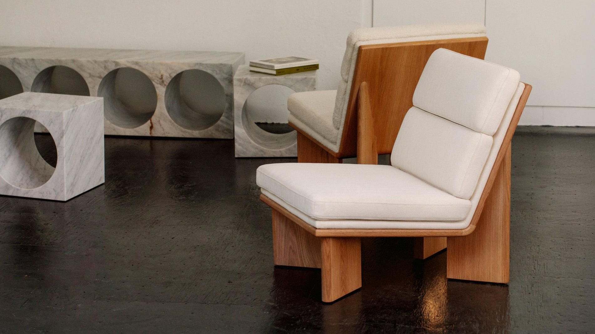 Frame Lounge Chair, Oak, Herringbone_image