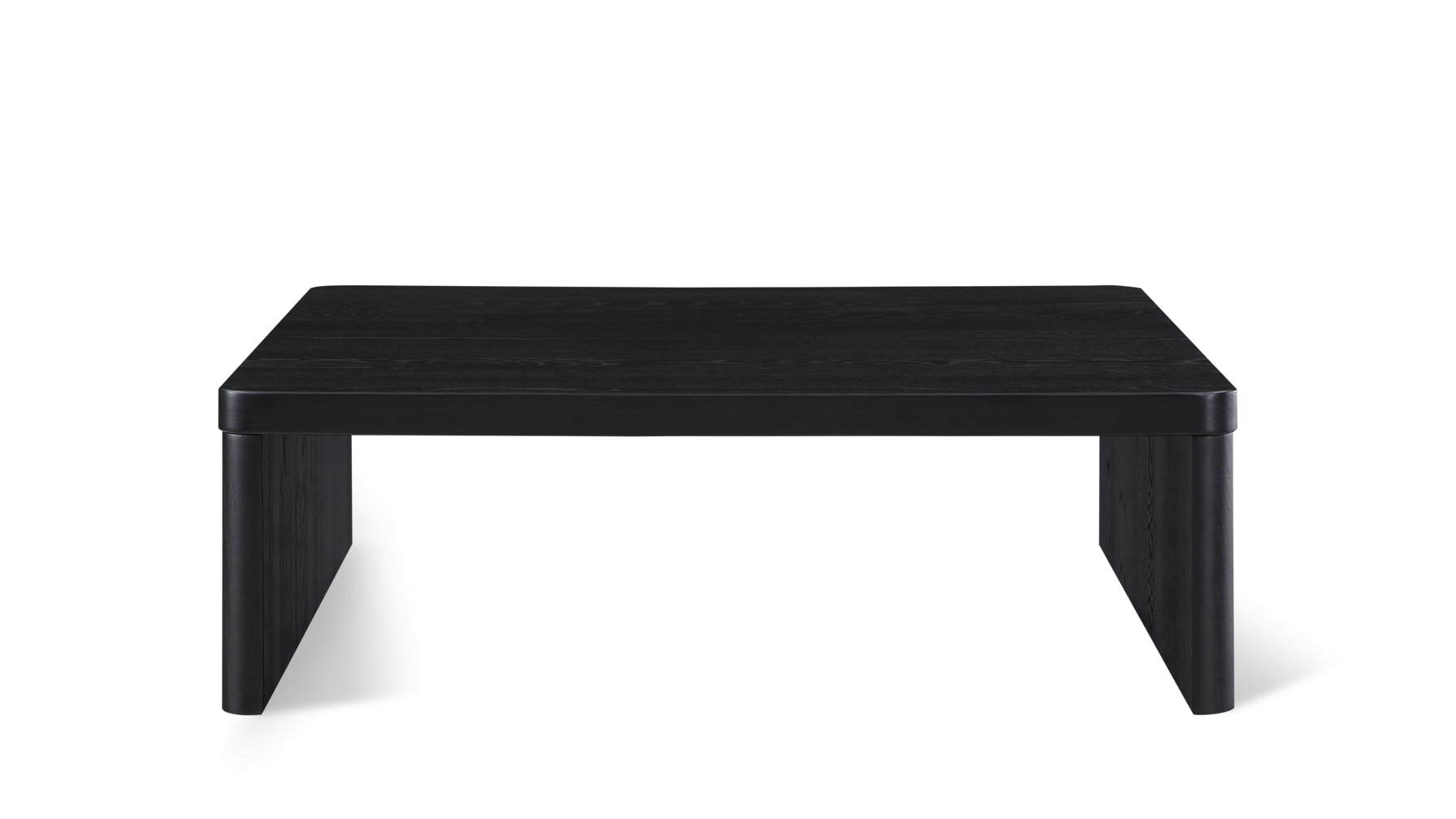 Form Coffee Table, Square, Black Oak_image