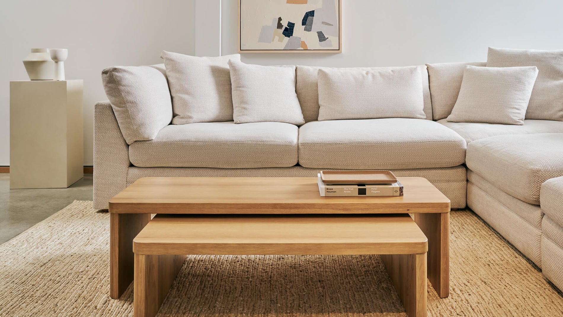 Form Coffee Table, Small, Oak_image