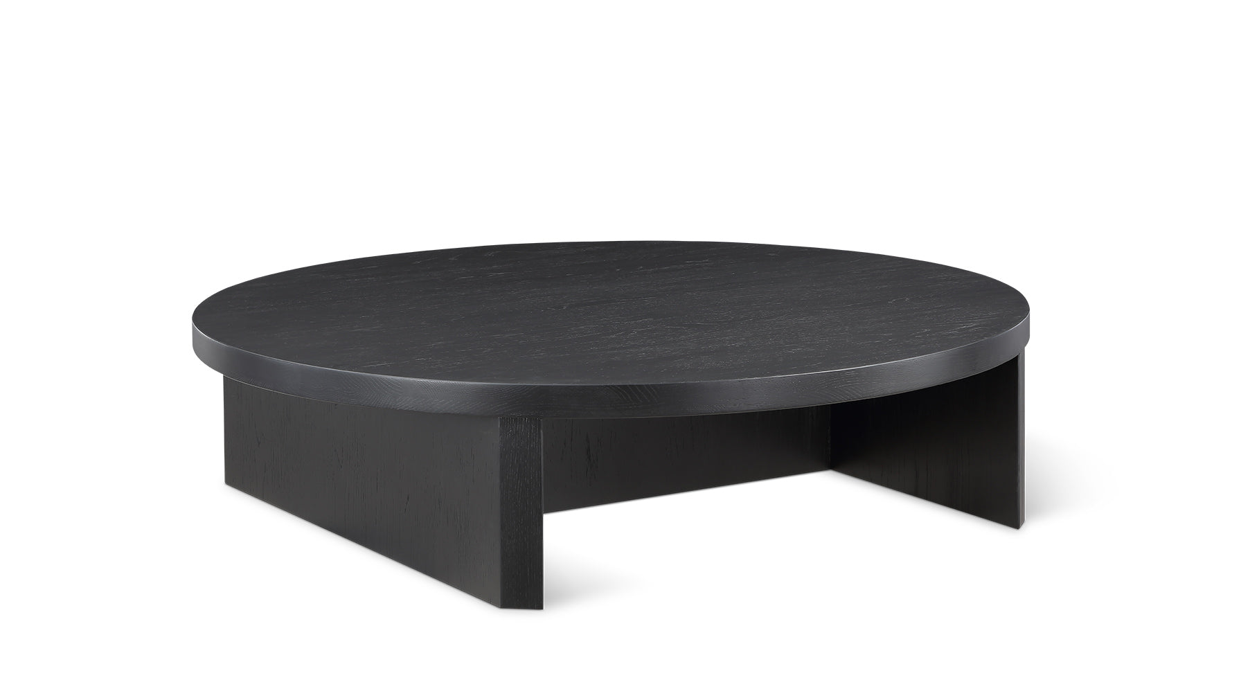 Field Coffee Table Round, Black Oak_image