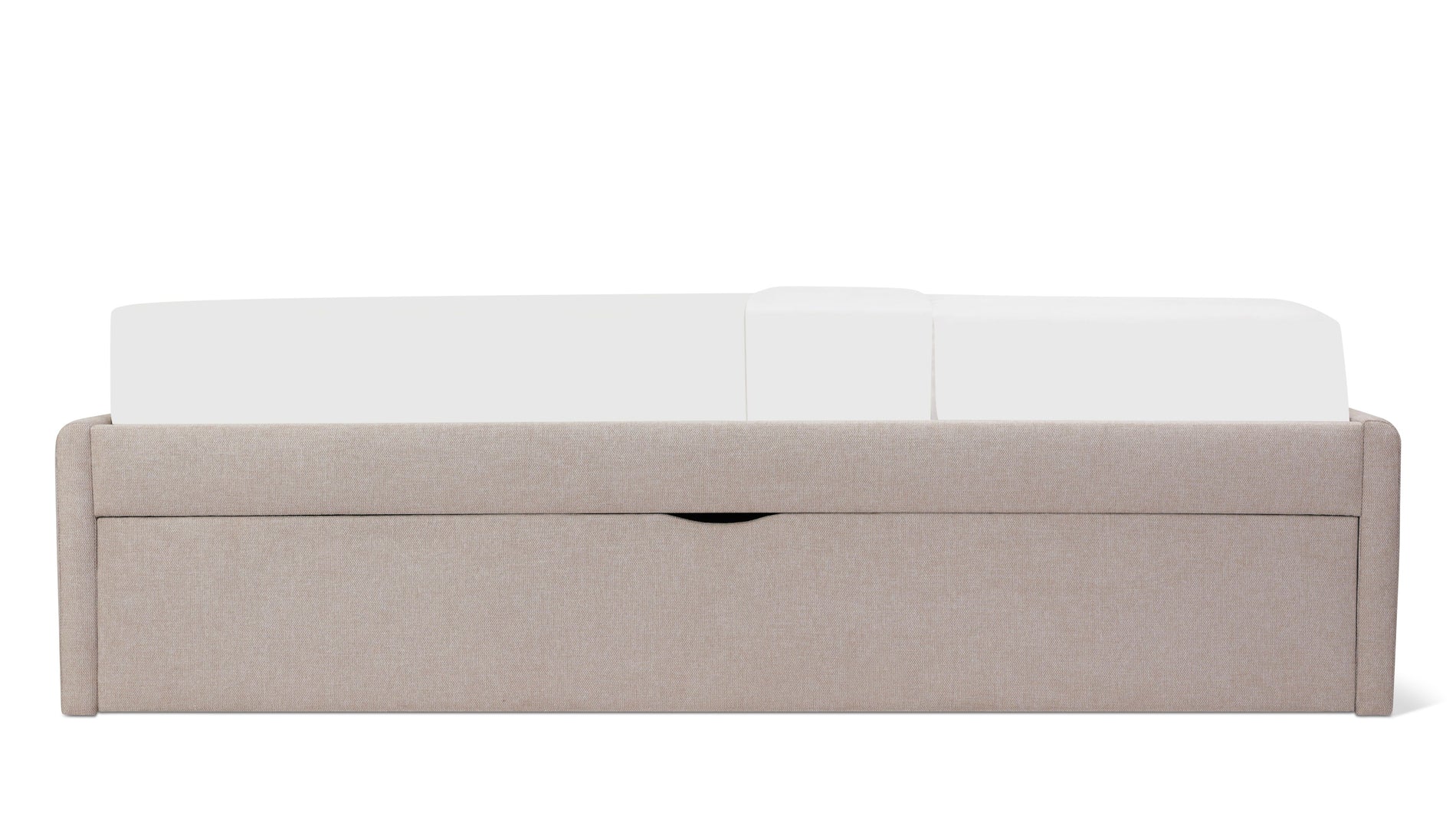 Nest Trundle Daybed, Twin, Latte_image