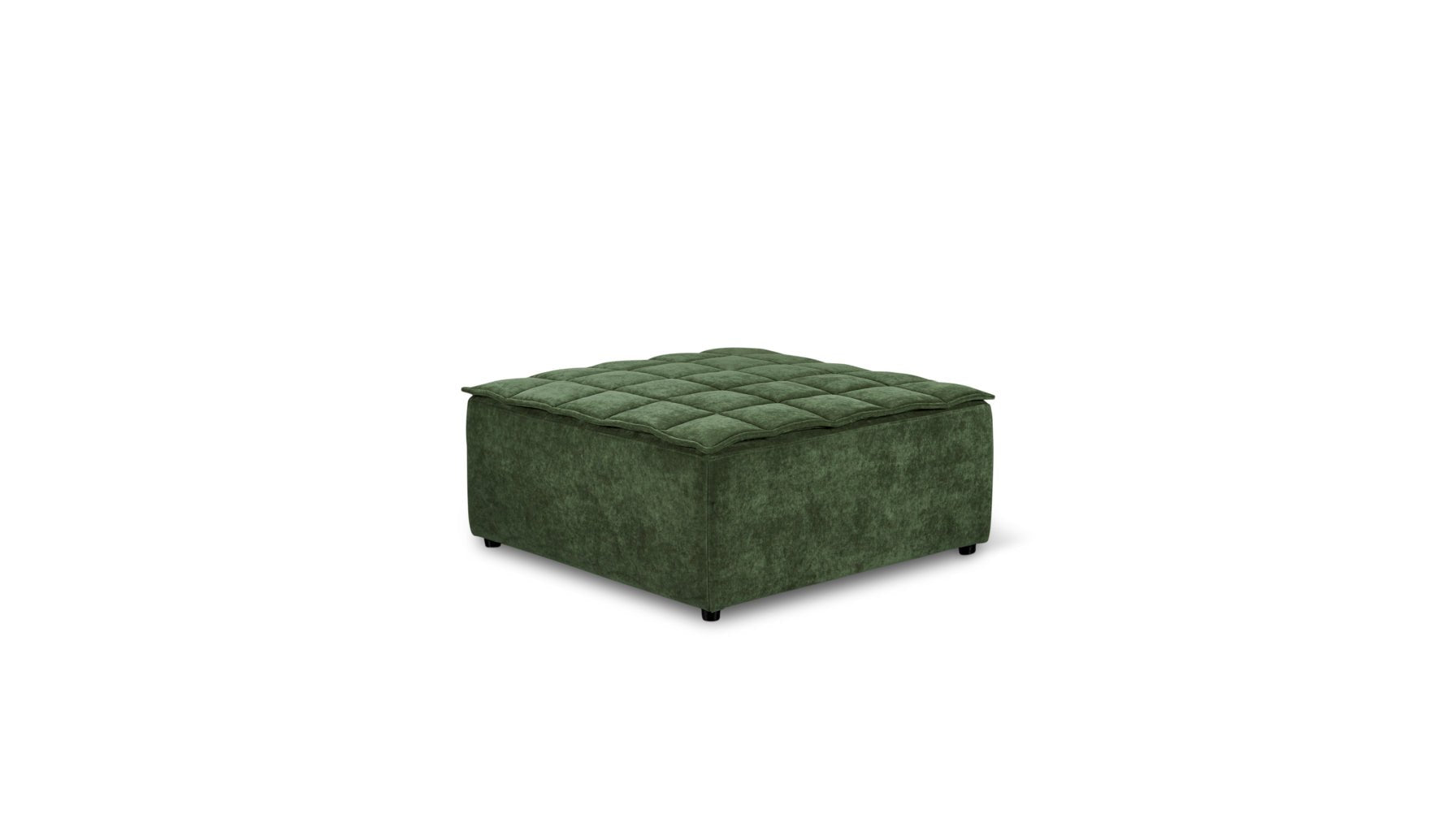 Quilt Ottoman Moss_image