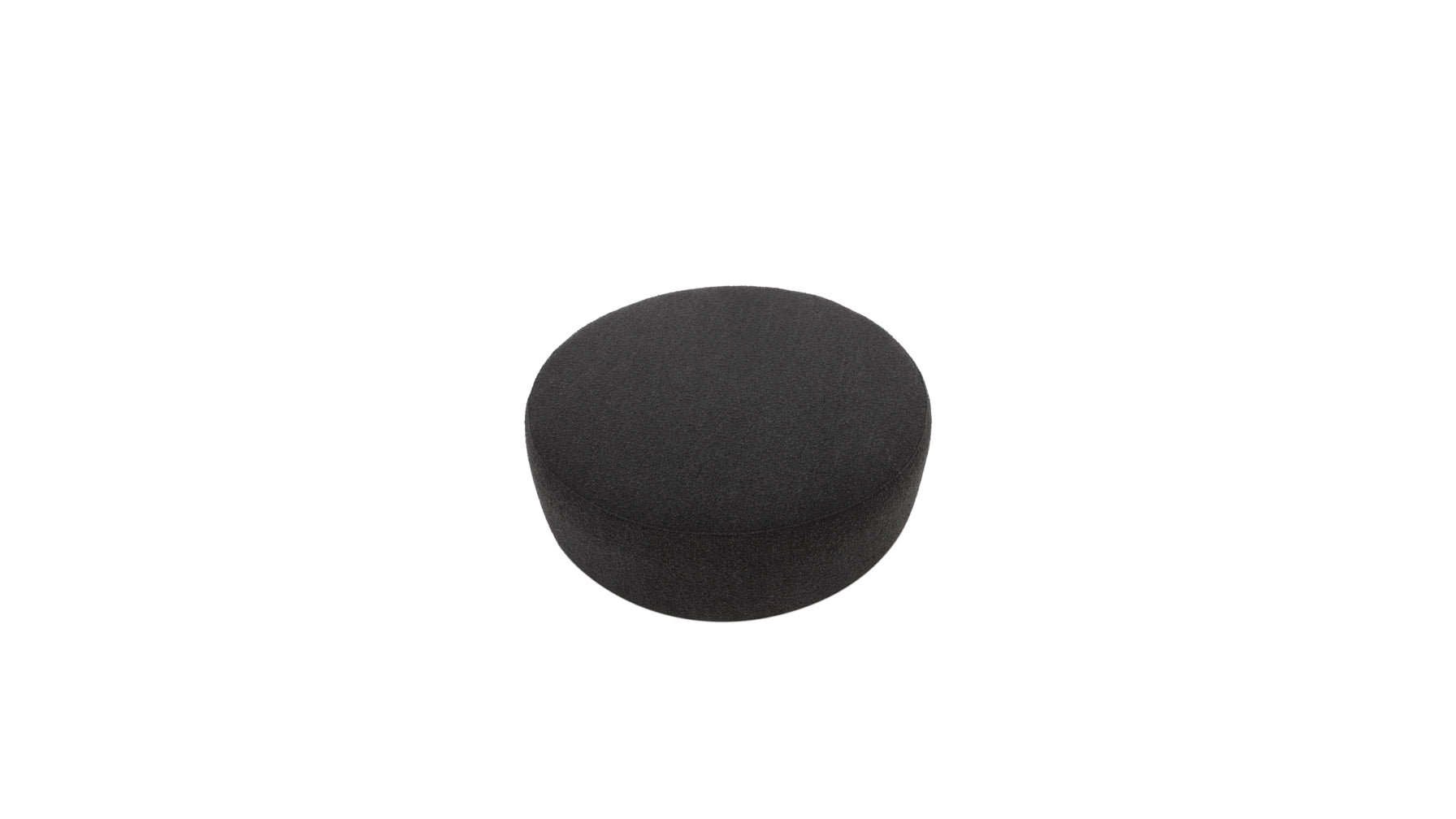Hub Ottoman, Large, Black_image
