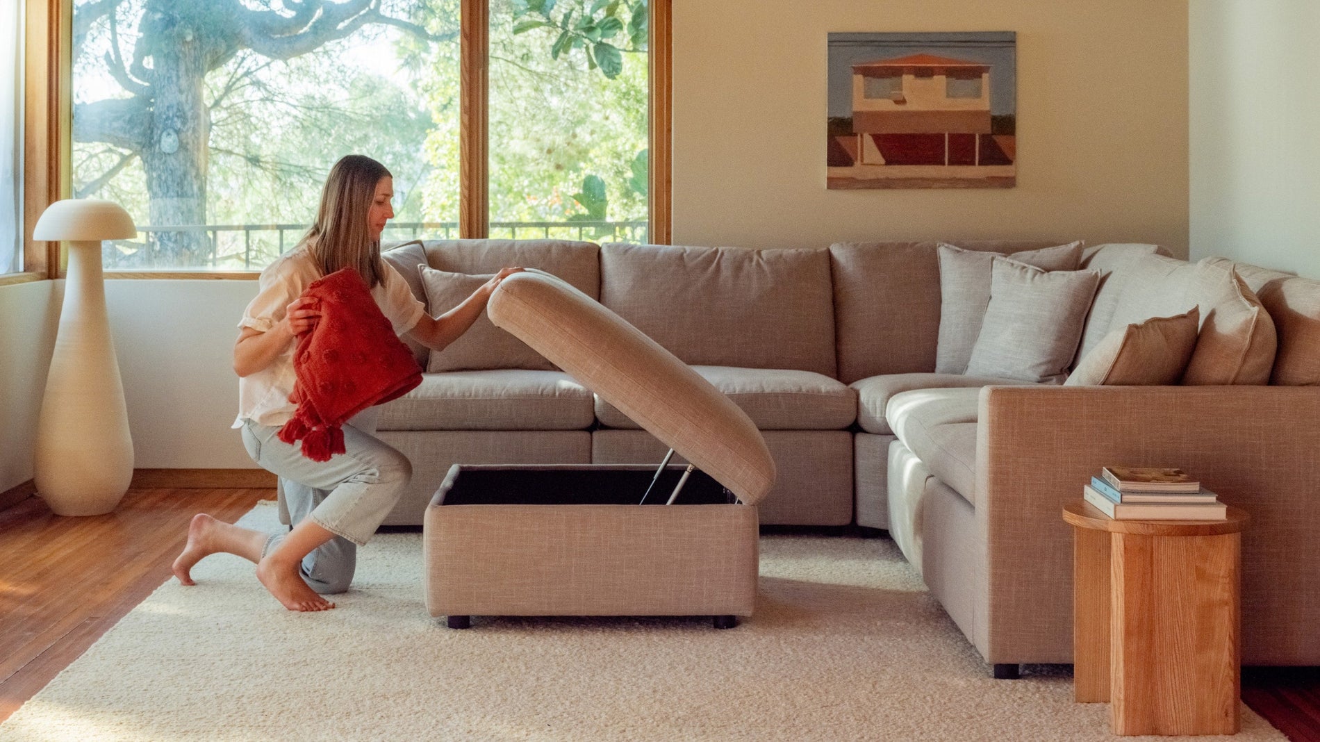 Lift Off Storage Ottoman, Light Pebble_image