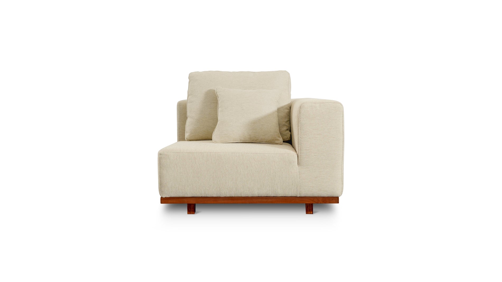 Sunny Days Outdoor Corner Chair, Sandy_image
