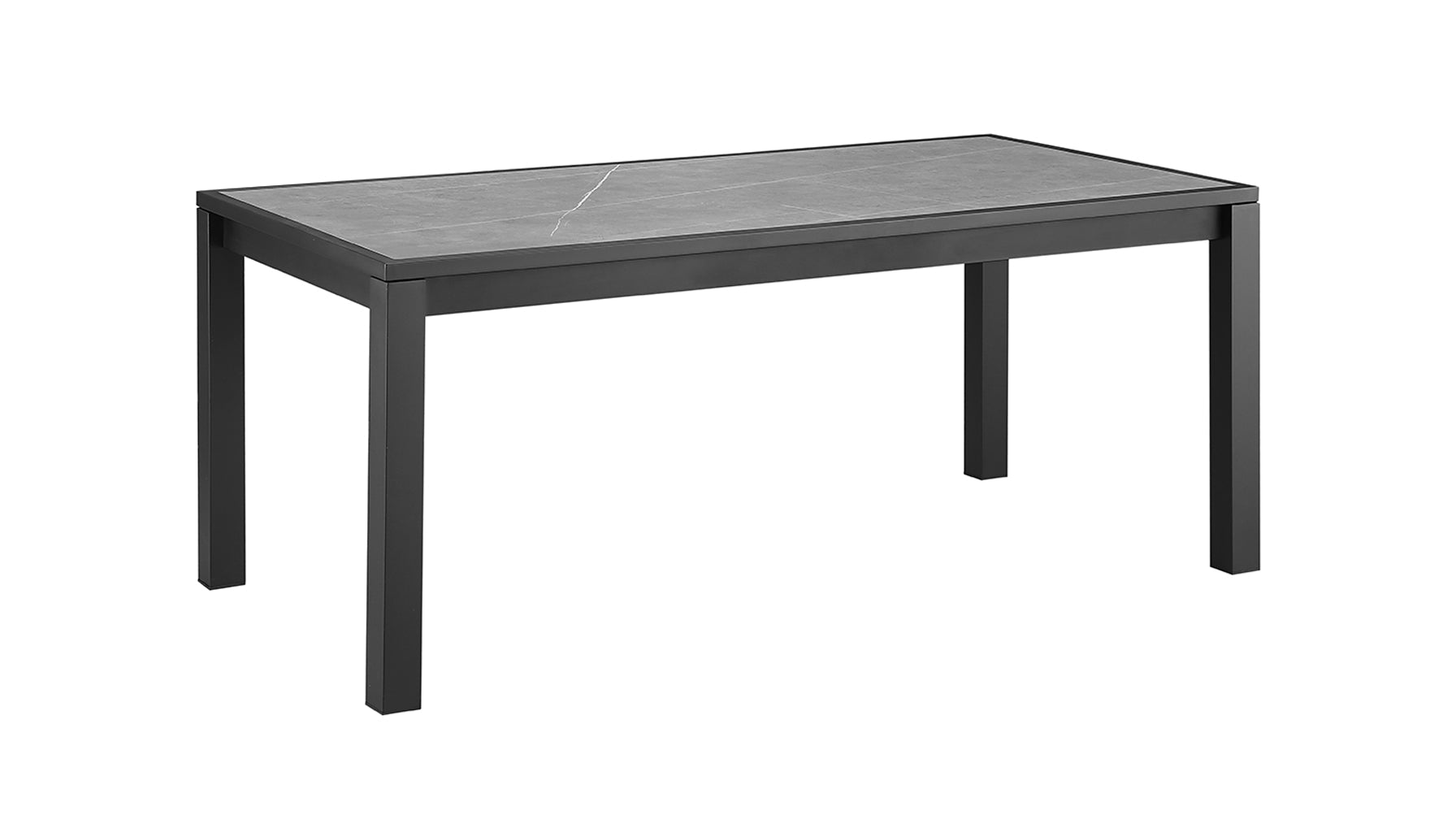 Dinner Party Outdoor Dining Table, Seats 4-6 People, Fog_image
