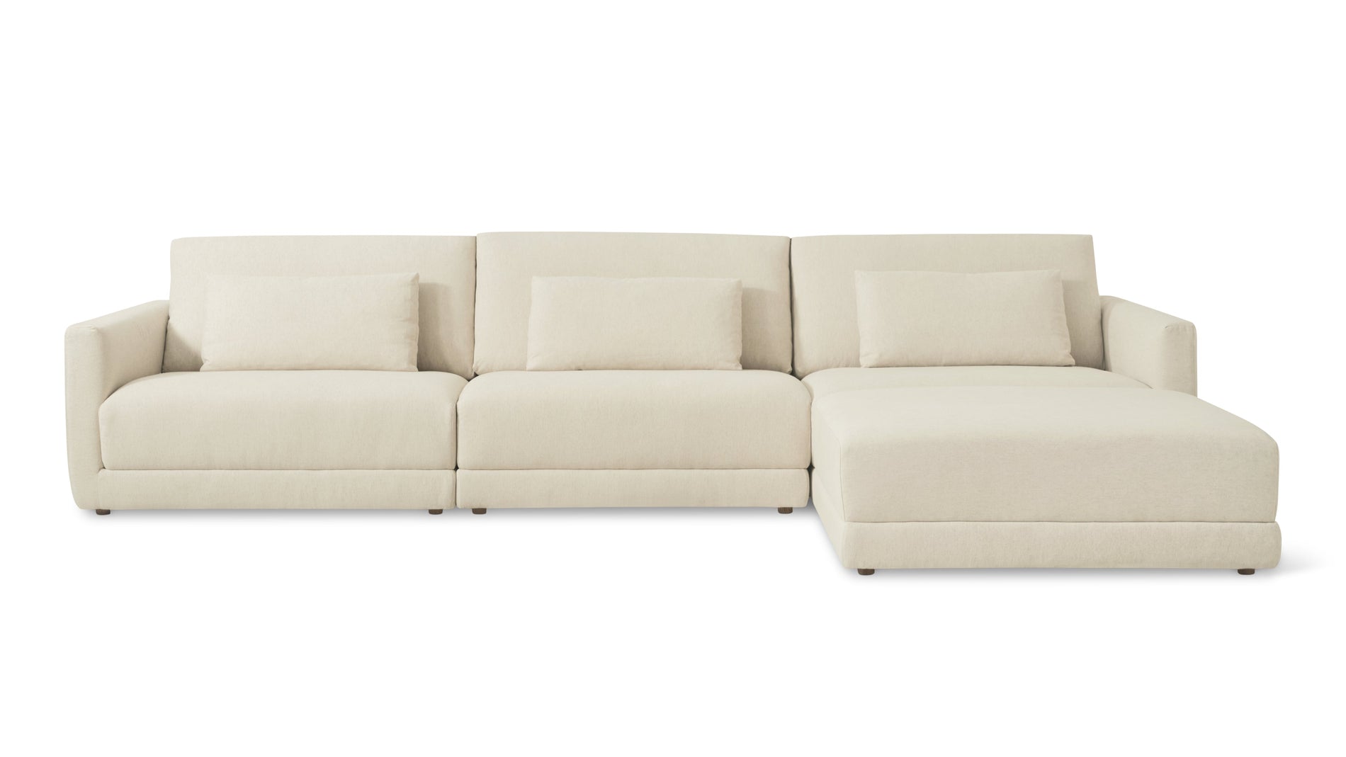 Wind Down 4-Piece Modular Sectional, Beach_image