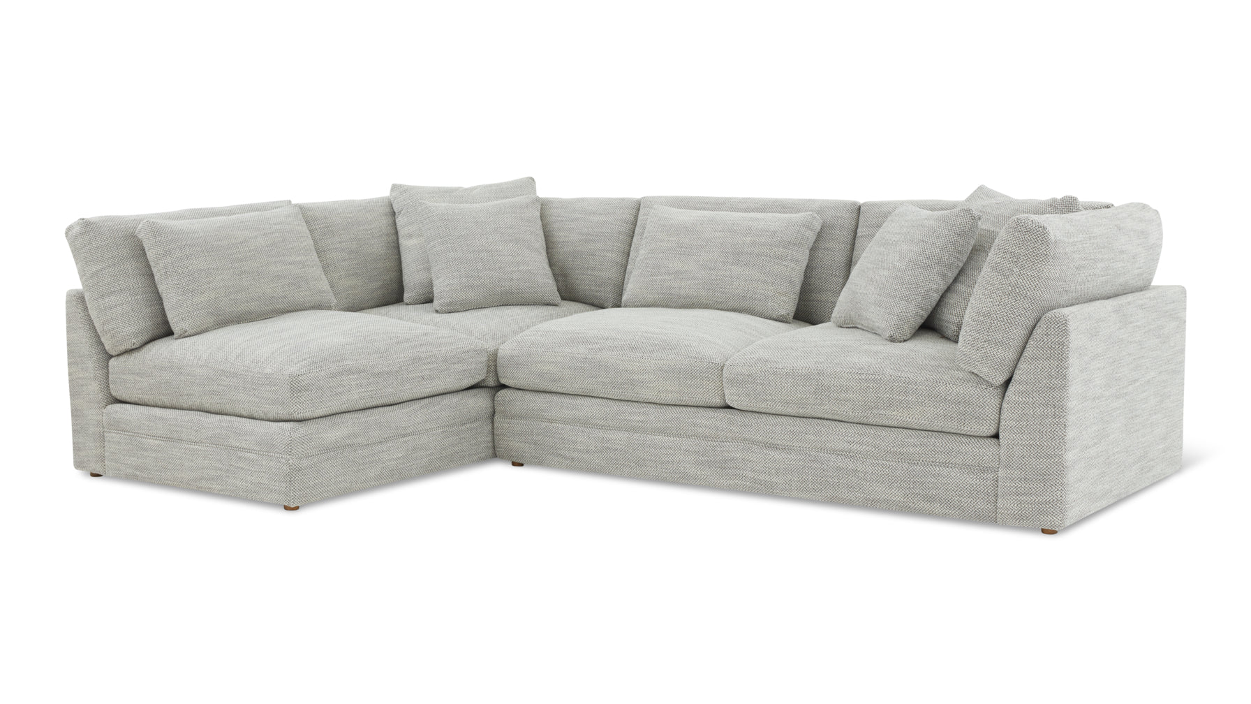 Feel Good Sectional, Left, Smoke_image