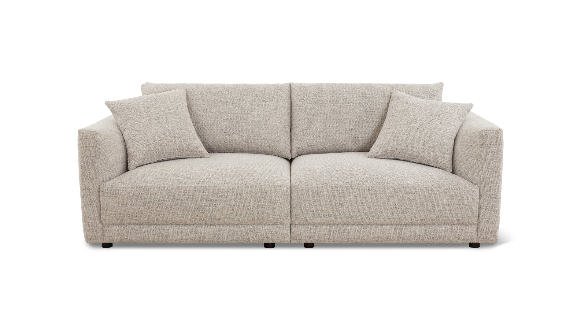 Soft Spot 2-Piece Modular Sofa, Oatmeal_image