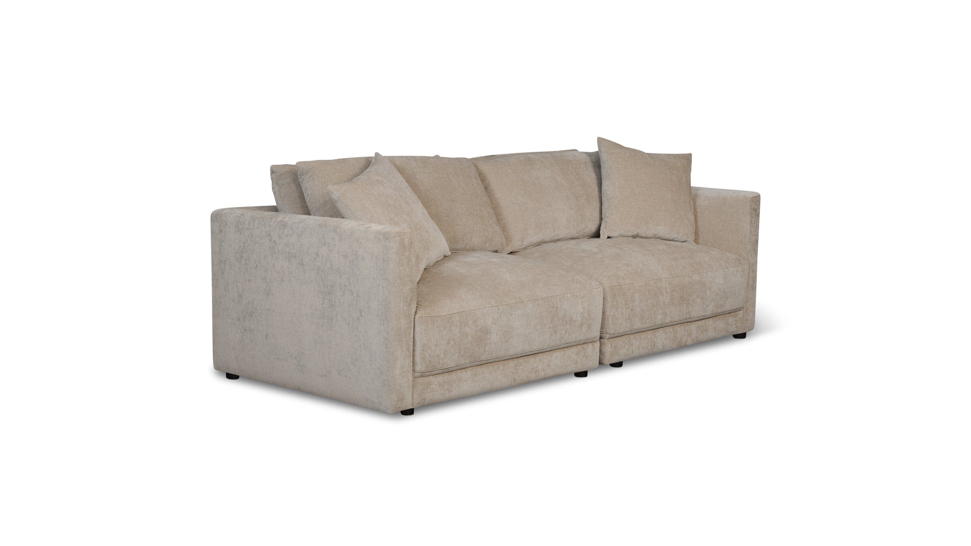 Soft Spot 2-Piece Modular Sofa, Cashew_image
