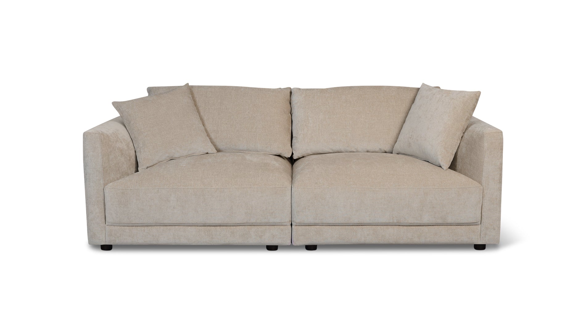 Soft Spot 2-Piece Modular Sofa, Cashew_image
