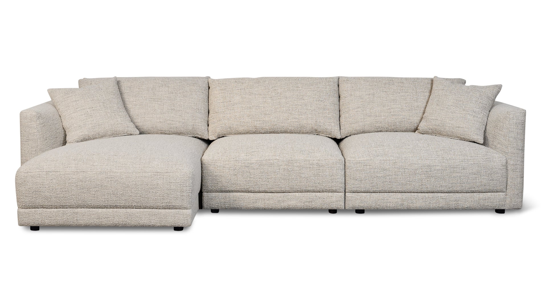 Soft Spot 3-Piece Modular Sectional Left, Oatmeal_image