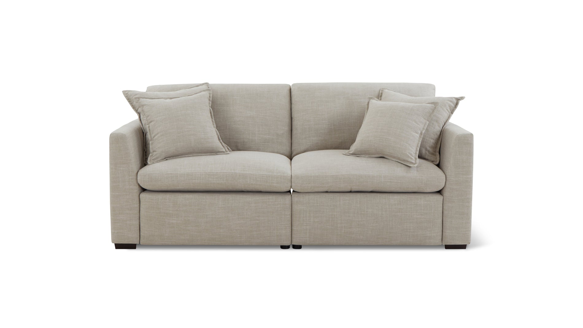 Lift Off Power Recliner 2-Piece Modular Sofa, Light Pebble_image