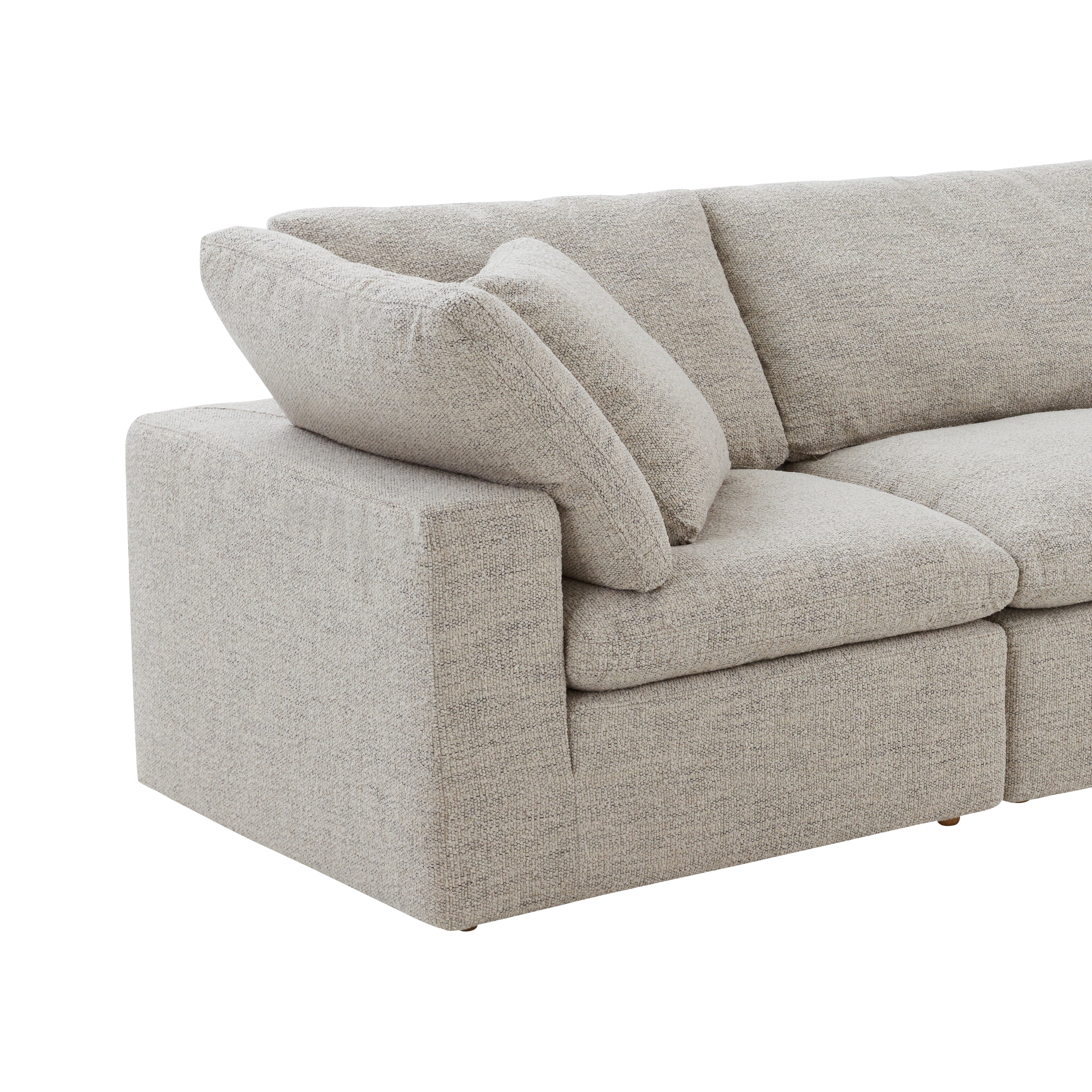 Movie Night™ 3-Piece Modular Sofa, Large, Oatmeal Movie Night™ 3-Piece Modular Sofa, Large, Oatmeal