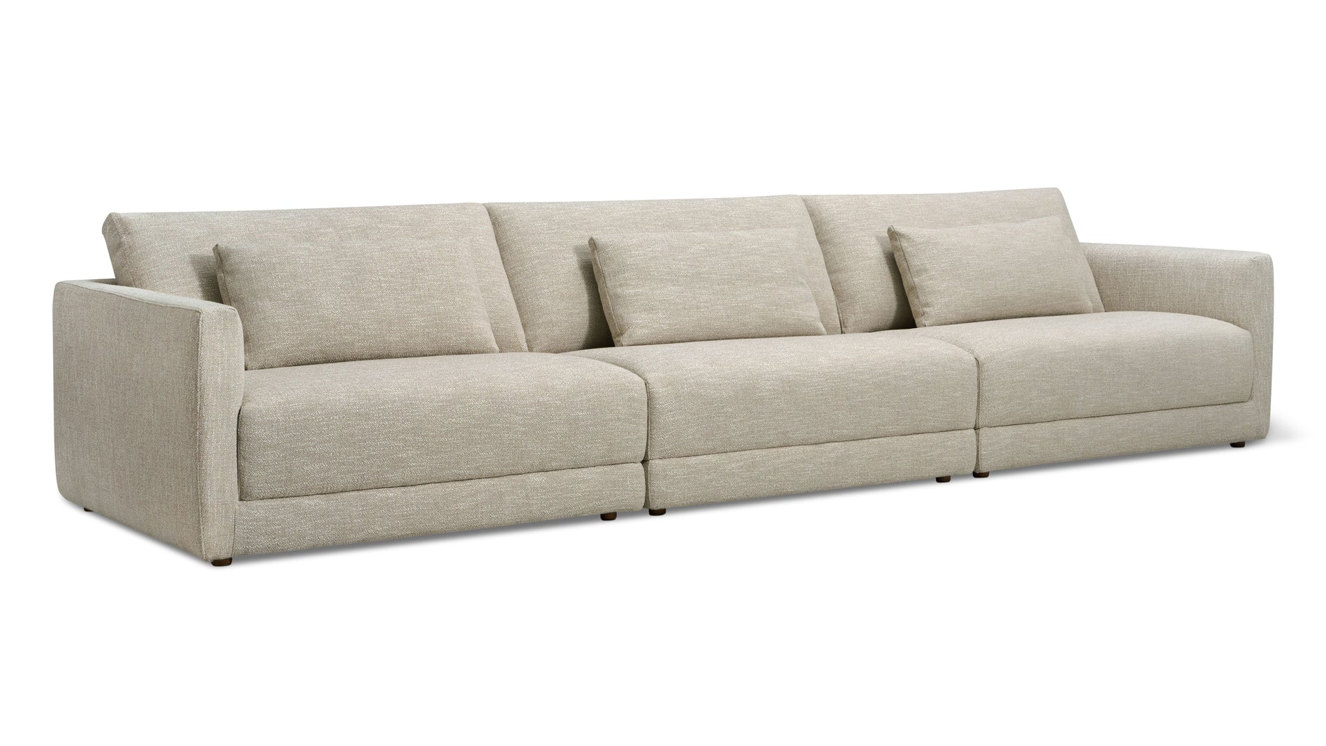 Wind Down 3-Piece Modular Sofa, Flax_image