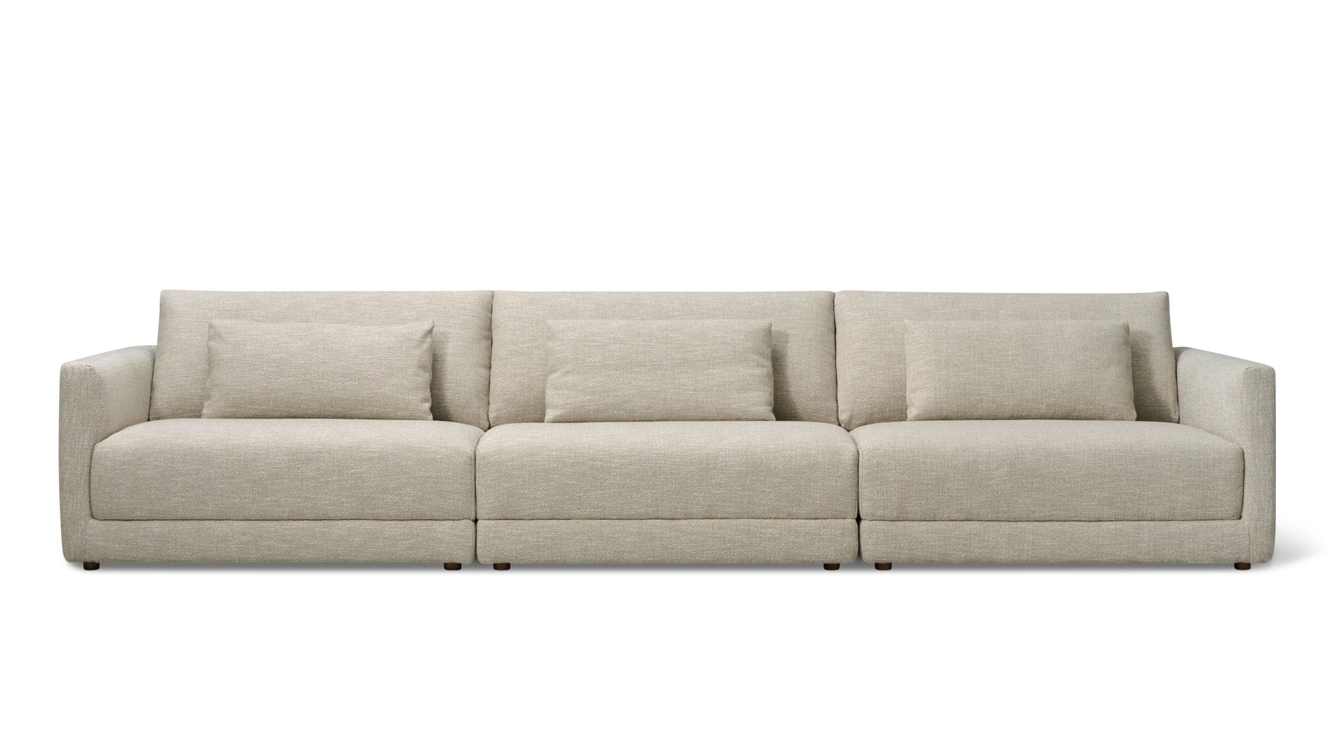 Wind Down 3-Piece Modular Sofa, Flax_image