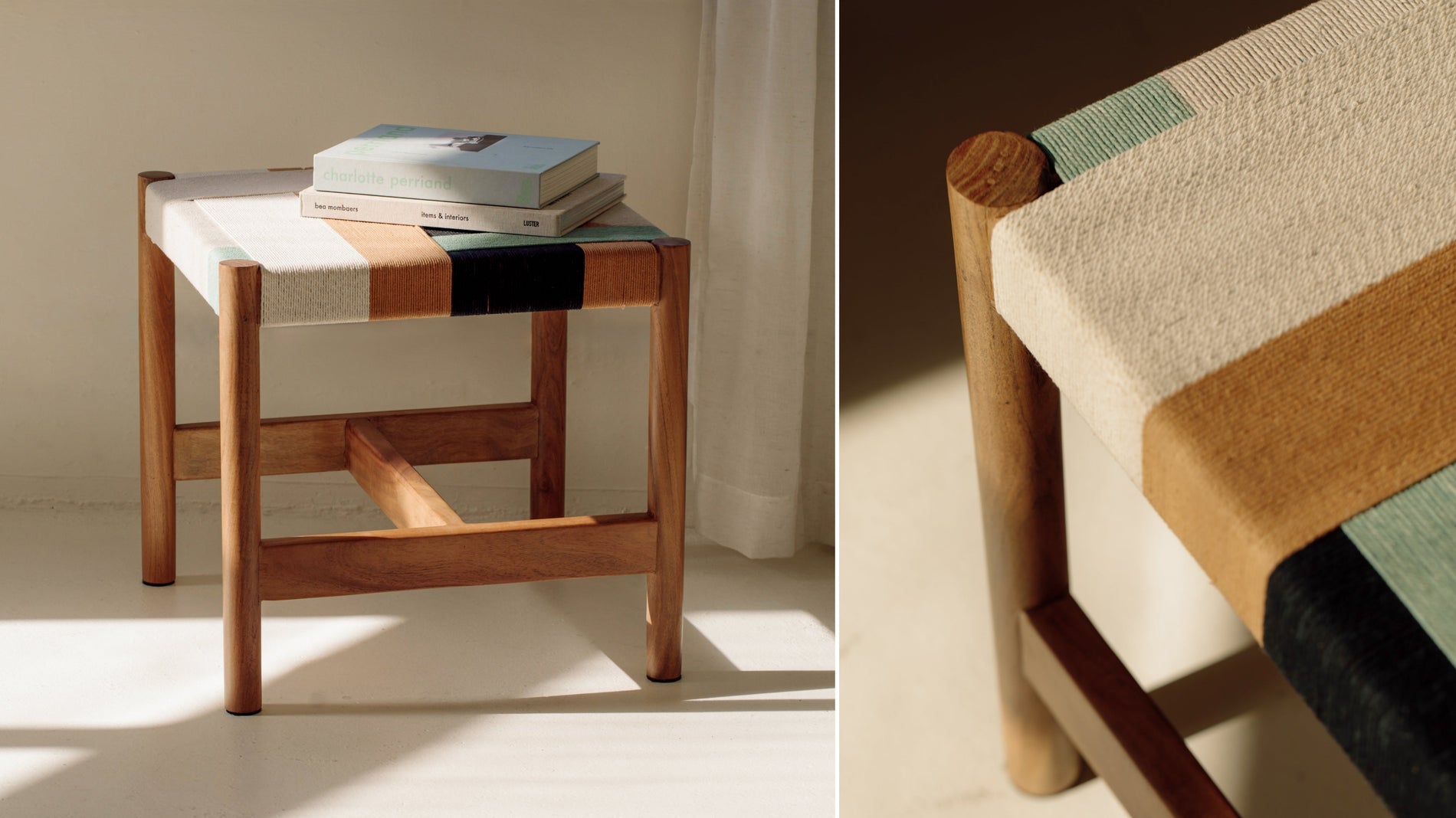 In The Loop Stool, Tapestry_image