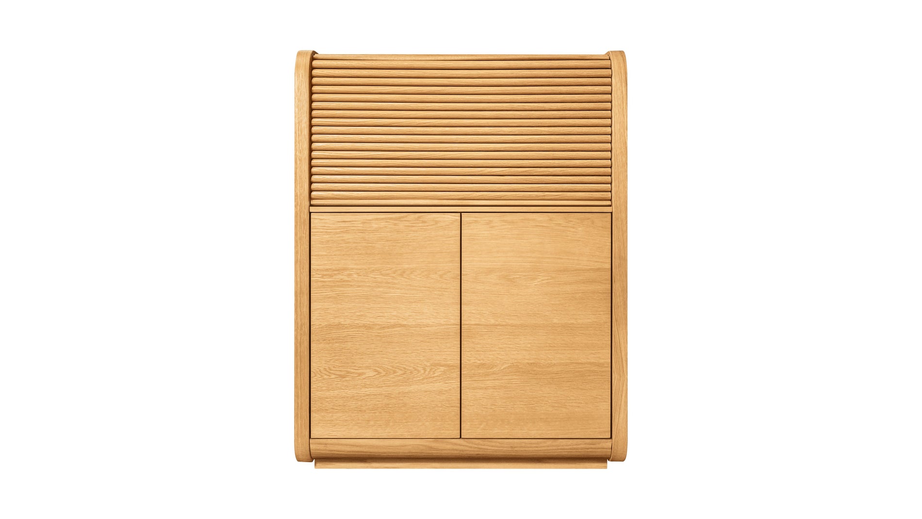 Roll Out Cabinet, White Oak_image