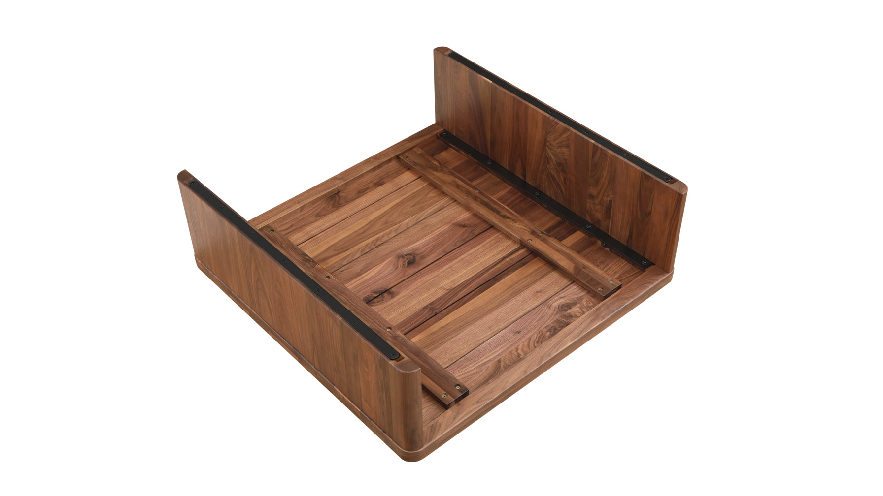 Form Coffee Table, Square, American Walnut - Image 7