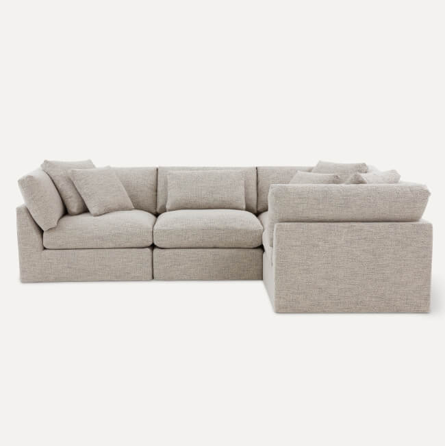 Get Together™ 4-Piece Modular Sectional Closed
