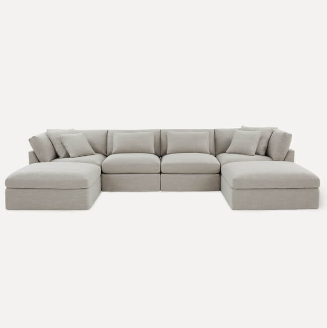Get Together™ 6-Piece Modular U-Shaped Sectional