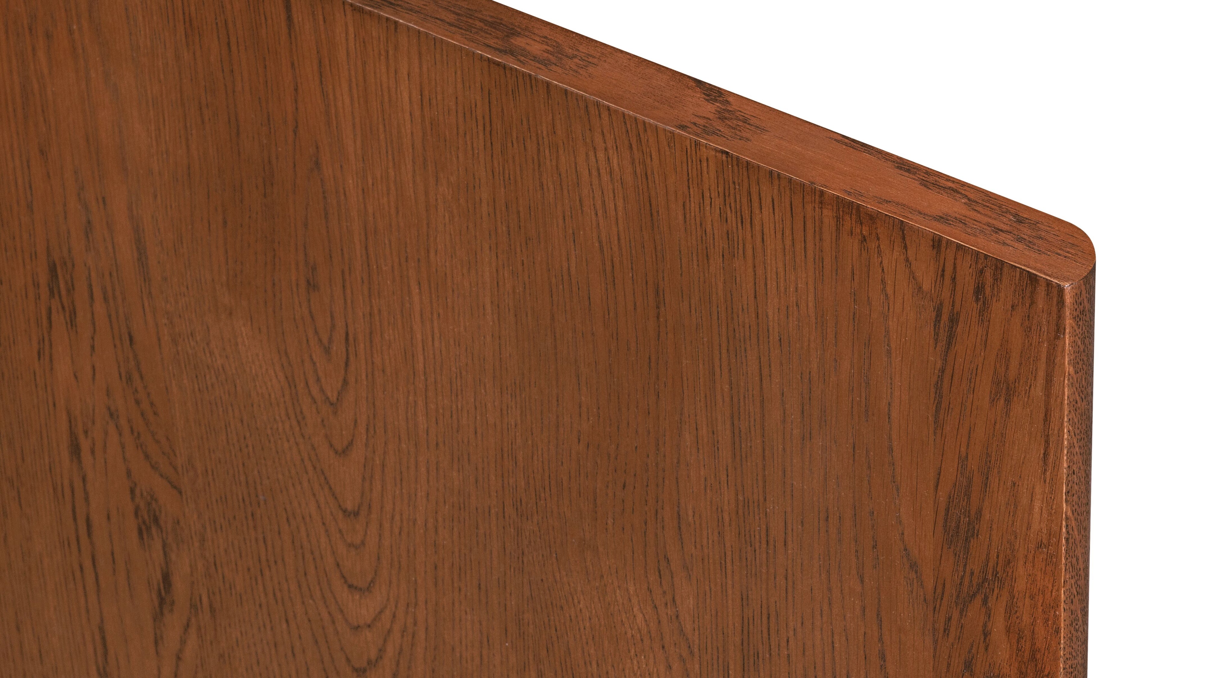 Form Storage Bed, Queen, Stained Walnut