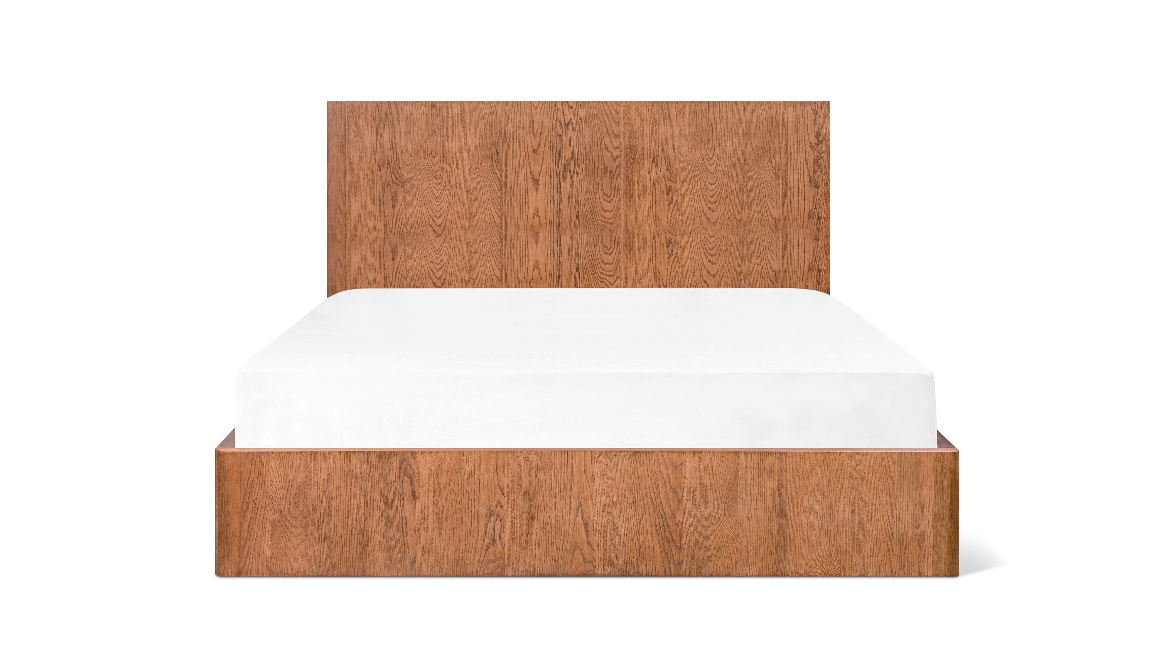 Form Storage Bed, Queen, Stained Walnut