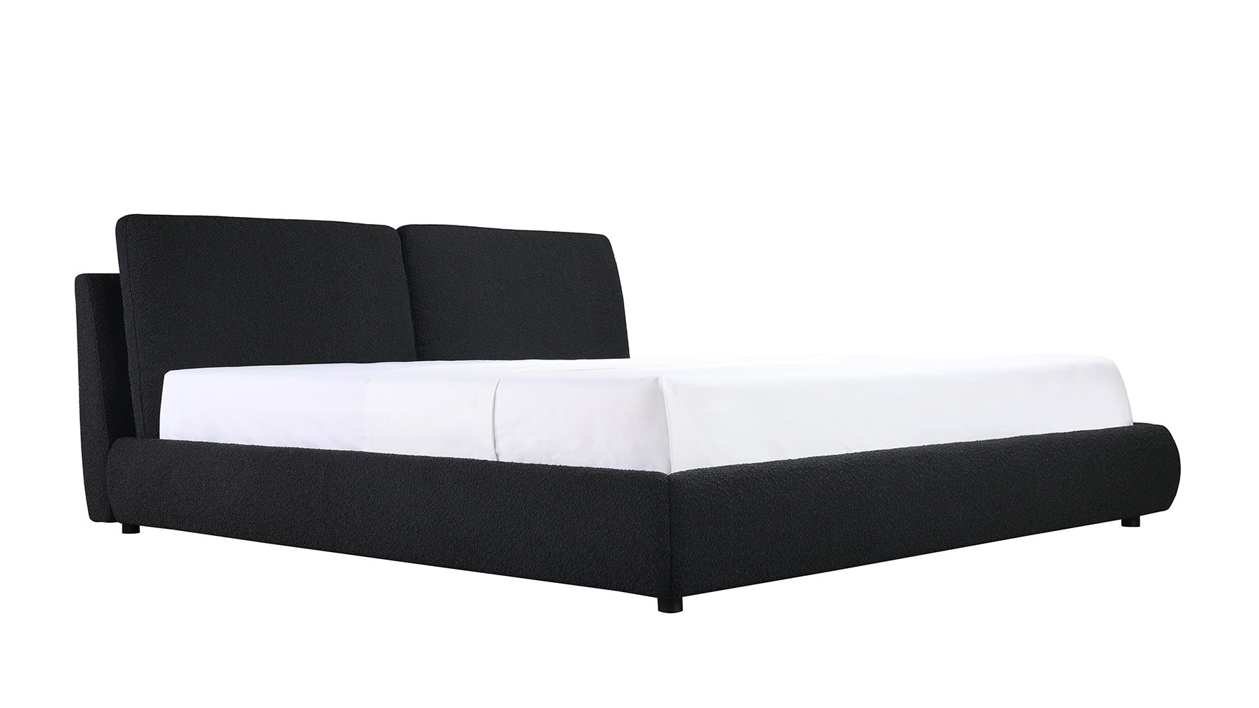 Cloud Bed, Queen, Carbon Boucle - Image 12