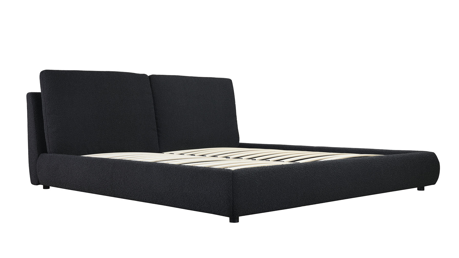 Cloud Bed, Queen, Carbon Boucle - Image 9