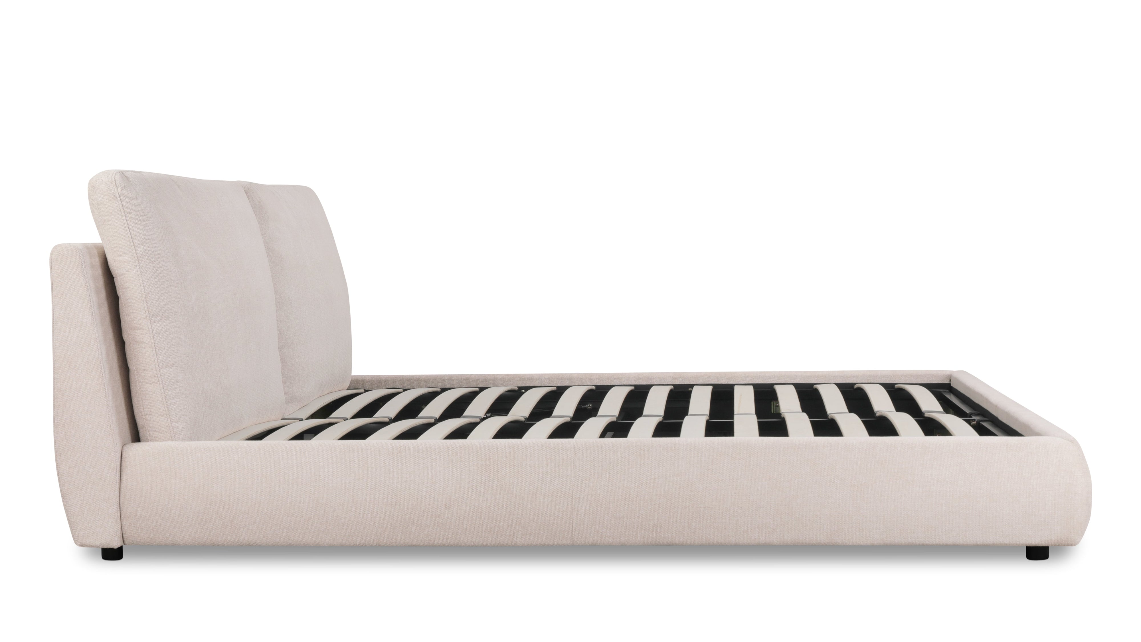 Cloud Bed With Storage, King, Latte - Image 11