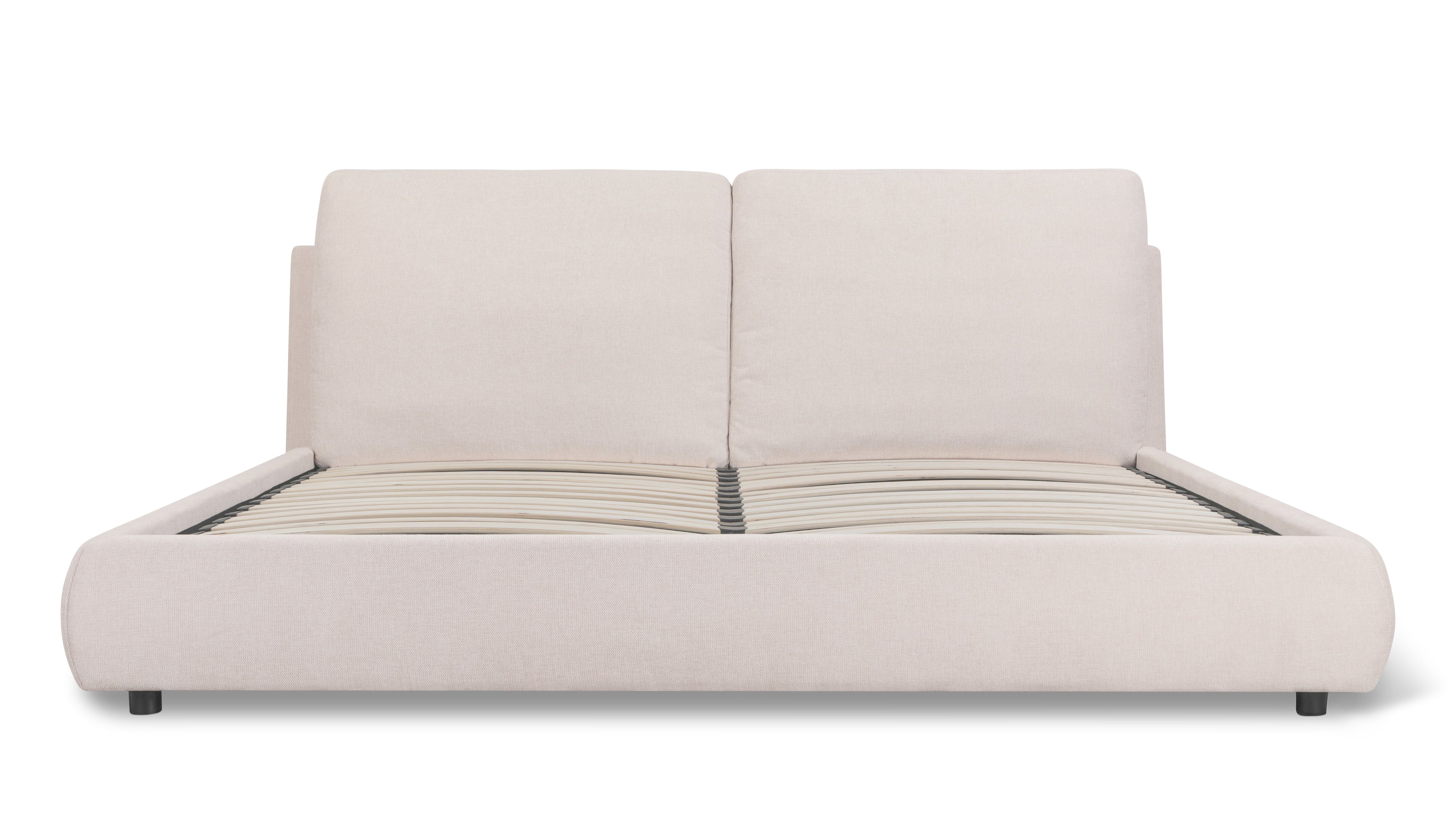 Cloud Bed With Storage, King, Latte - Image 5