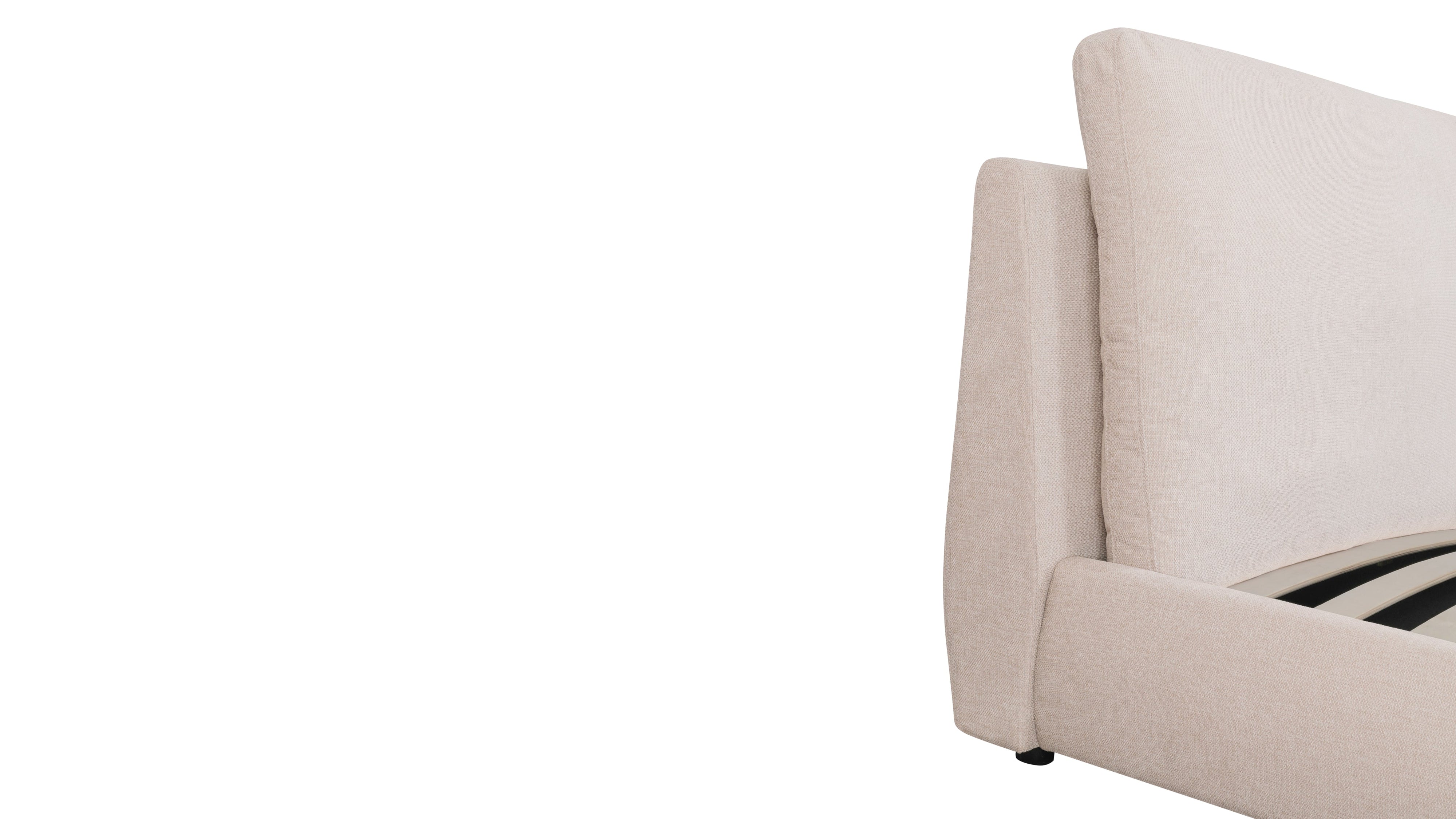 Cloud Bed With Storage, King, Latte - Image 7