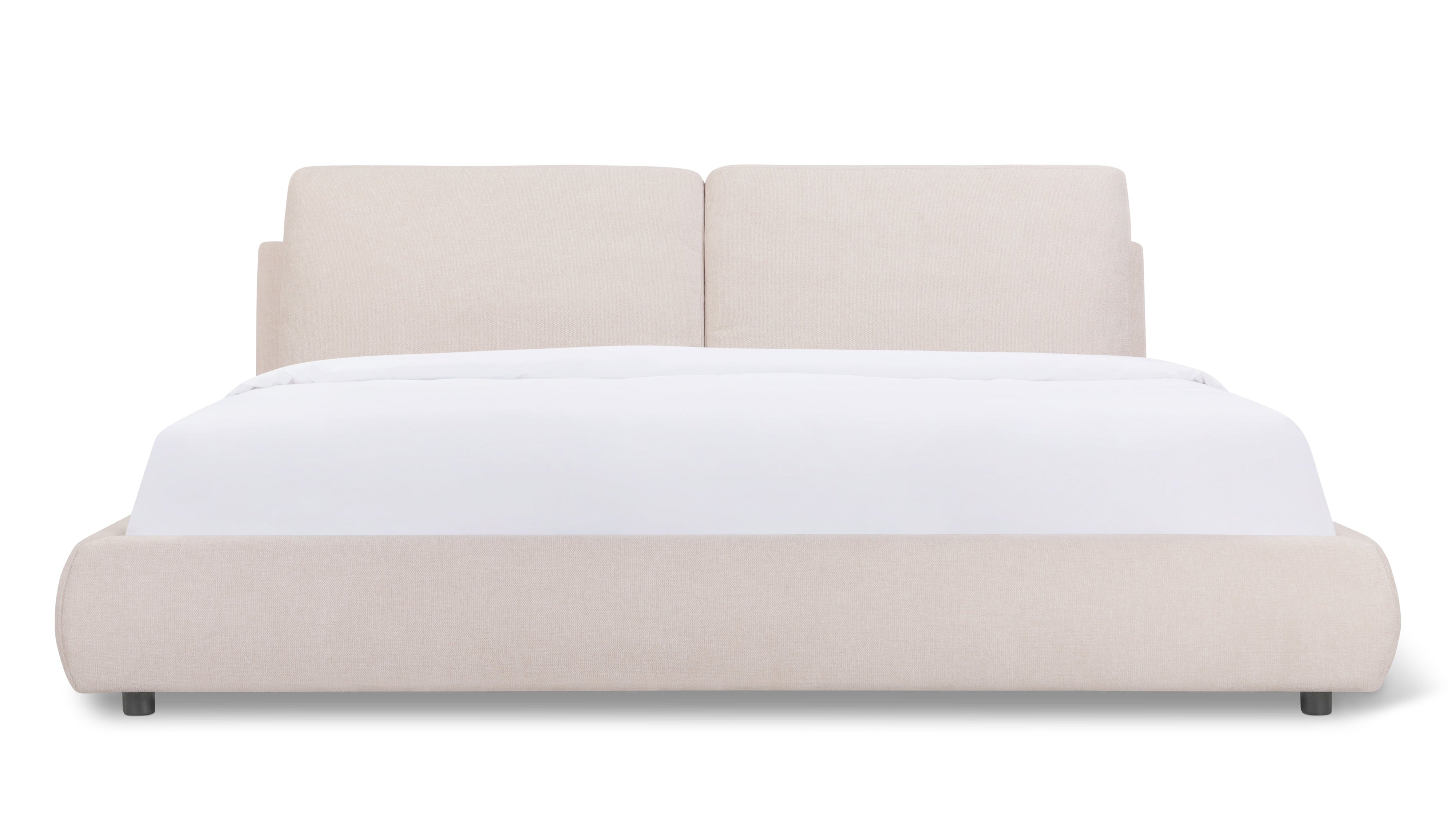 Cloud Bed With Storage, King, Latte - Image 1