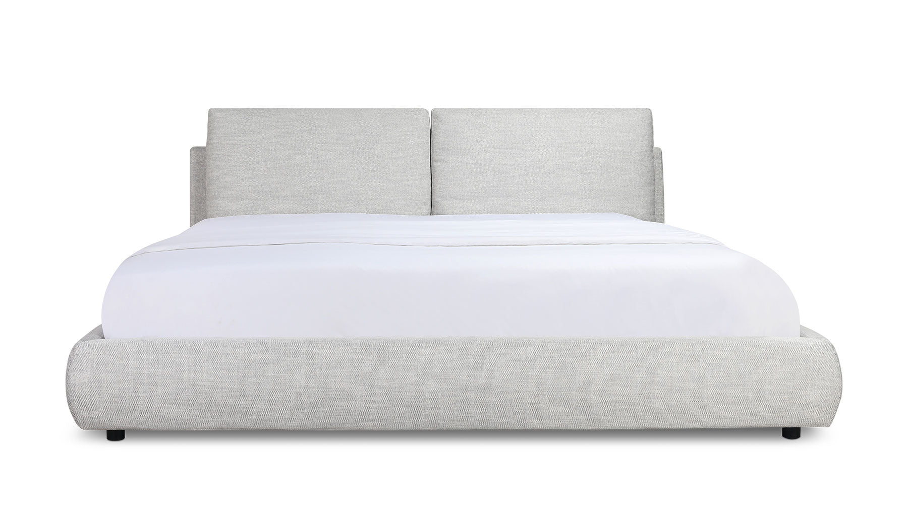 Cloud Bed with Storage, King, Stone - Image 1