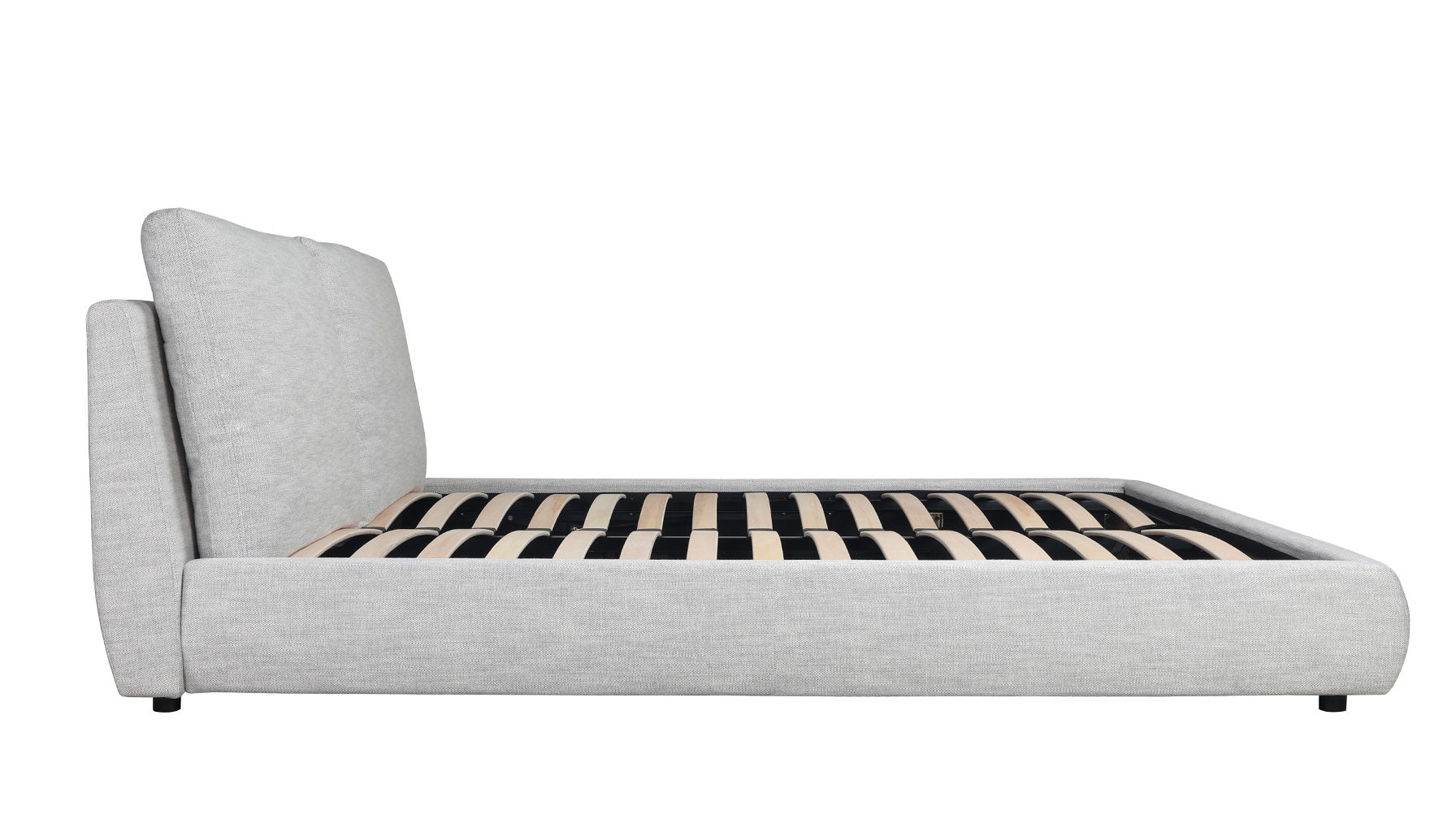 Cloud Bed with Storage, King, Stone - Image 14