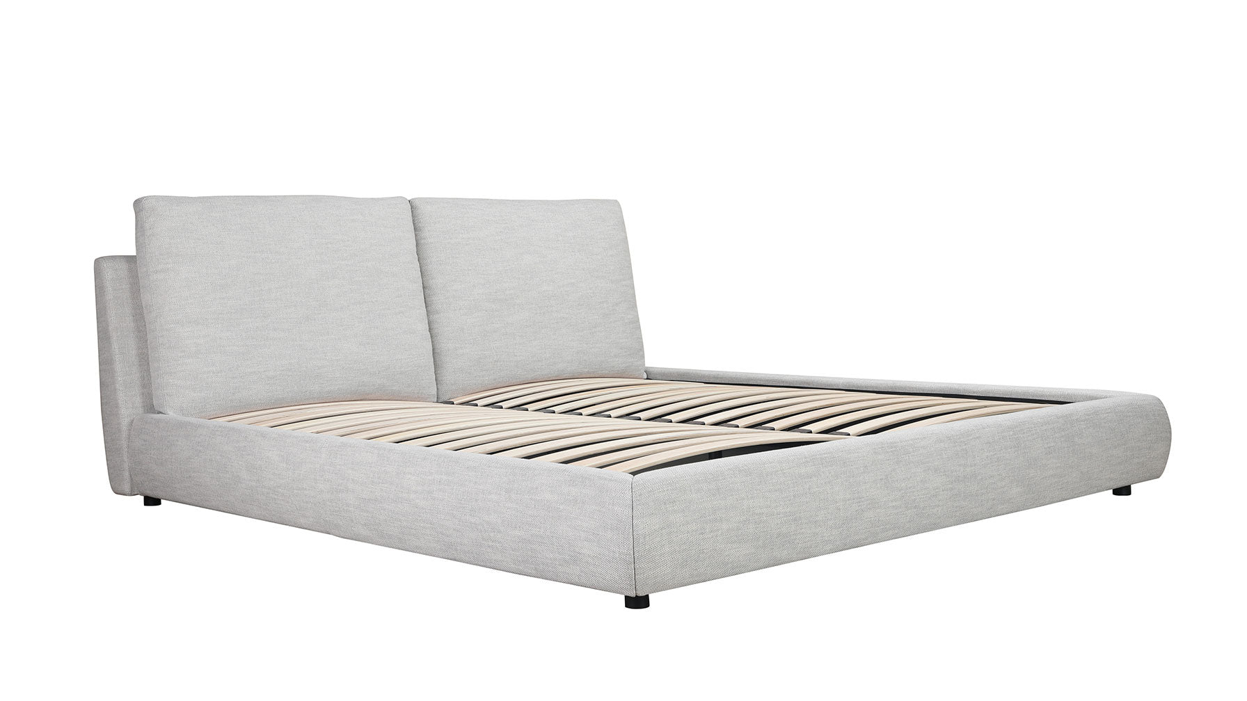 Cloud Bed with Storage, King, Stone - Image 7