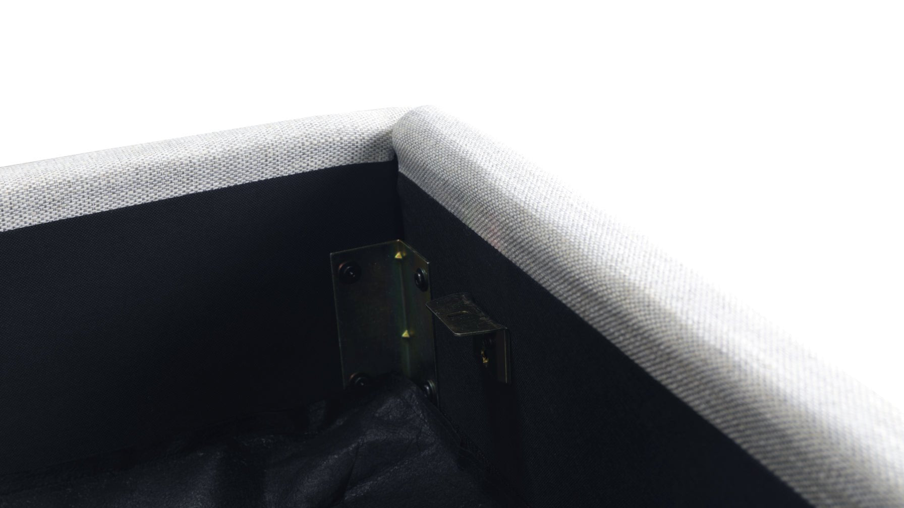 Cloud Bed with Storage, King, Stone - Image 11