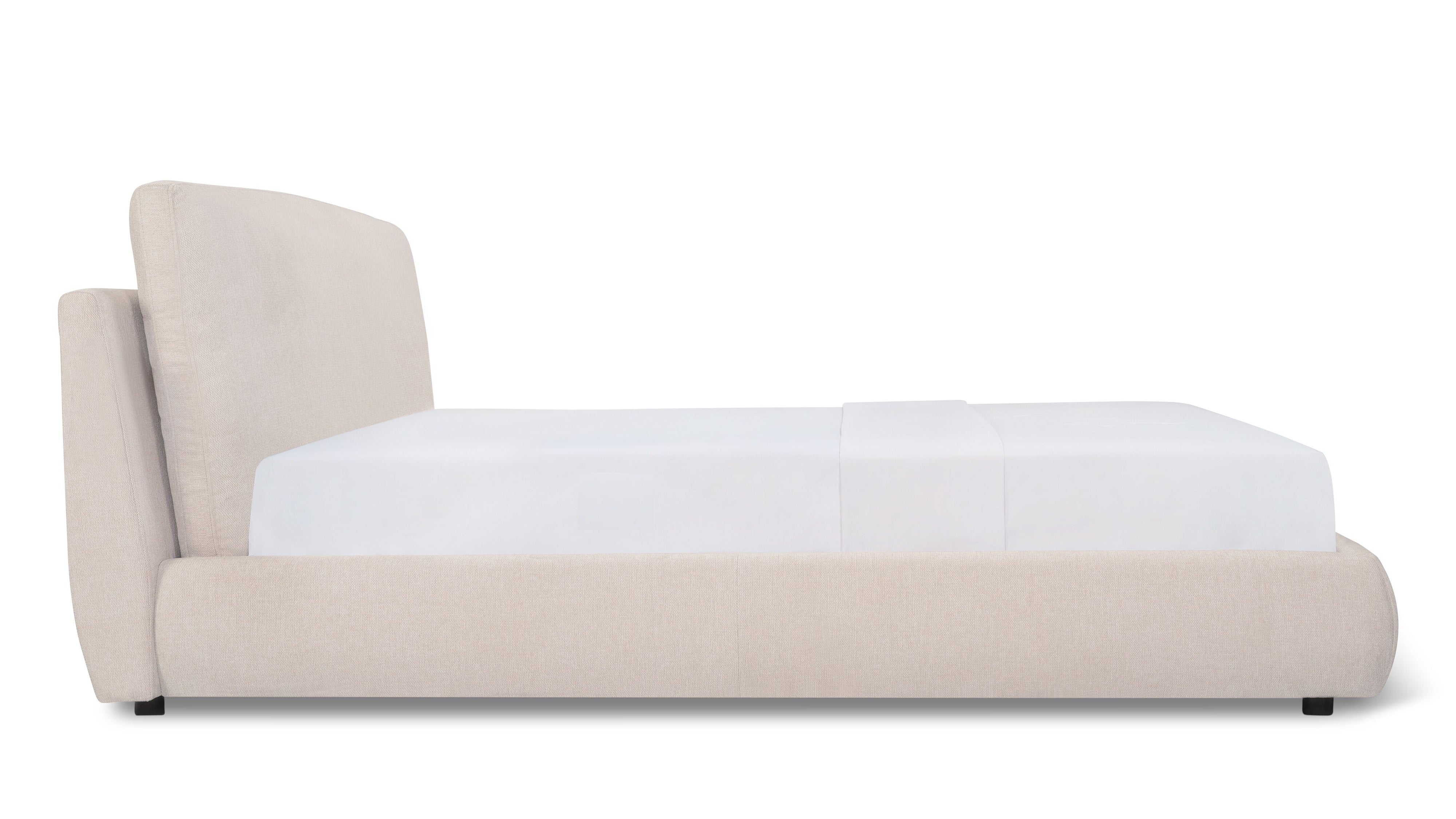 Cloud Bed, Full, Latte