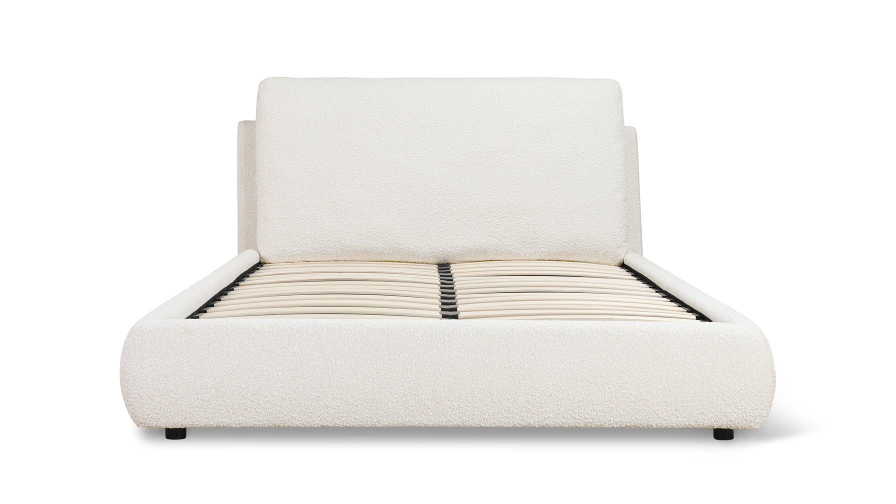 Cloud Bed, Full, Cream Boucle - Image 7