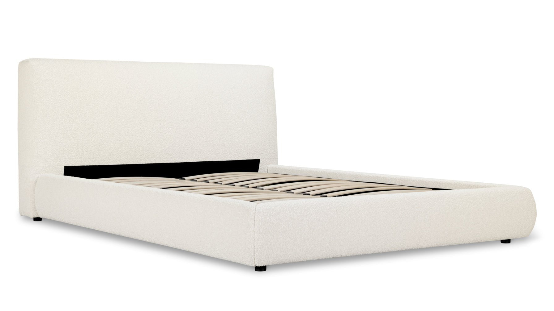 Dream Bed, Queen, Cream Boucle - Image 5