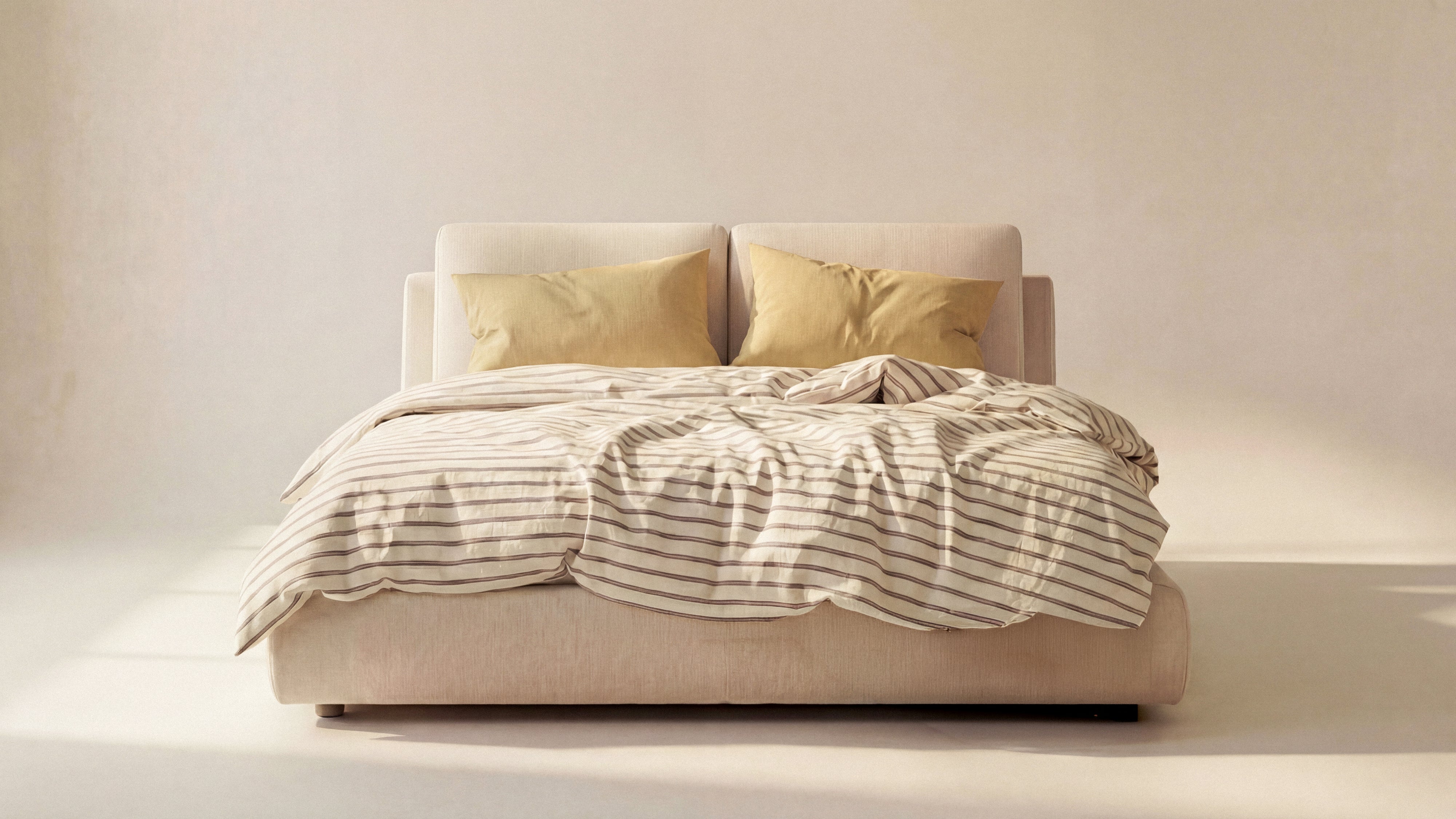 Cloud Bed, Queen, Latte