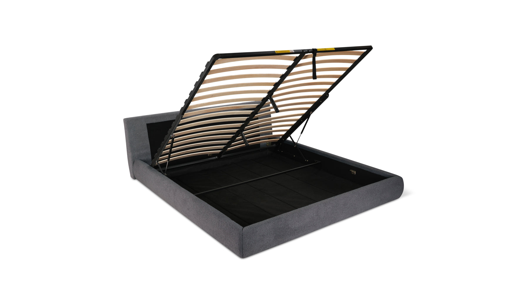 Cloud Bed with Storage, King, Putty - Image 11