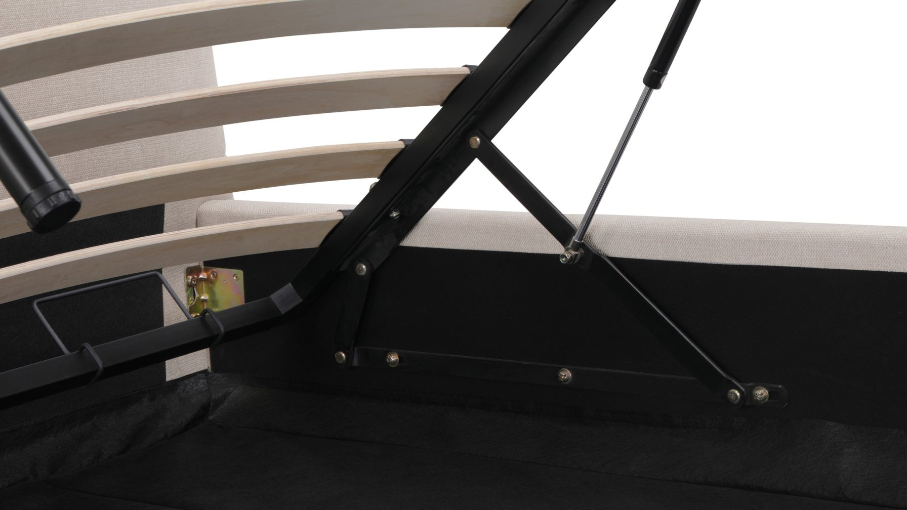 Dream Bed With Storage, King, Latte - Image 8