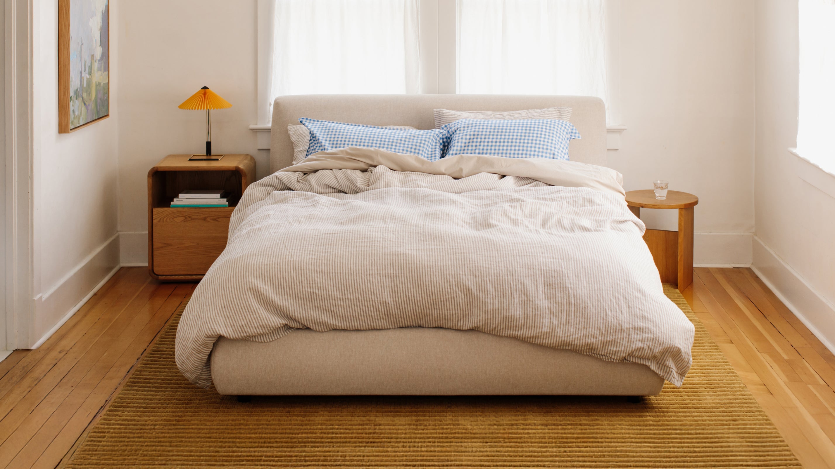 Dream Bed With Storage, Queen, Latte