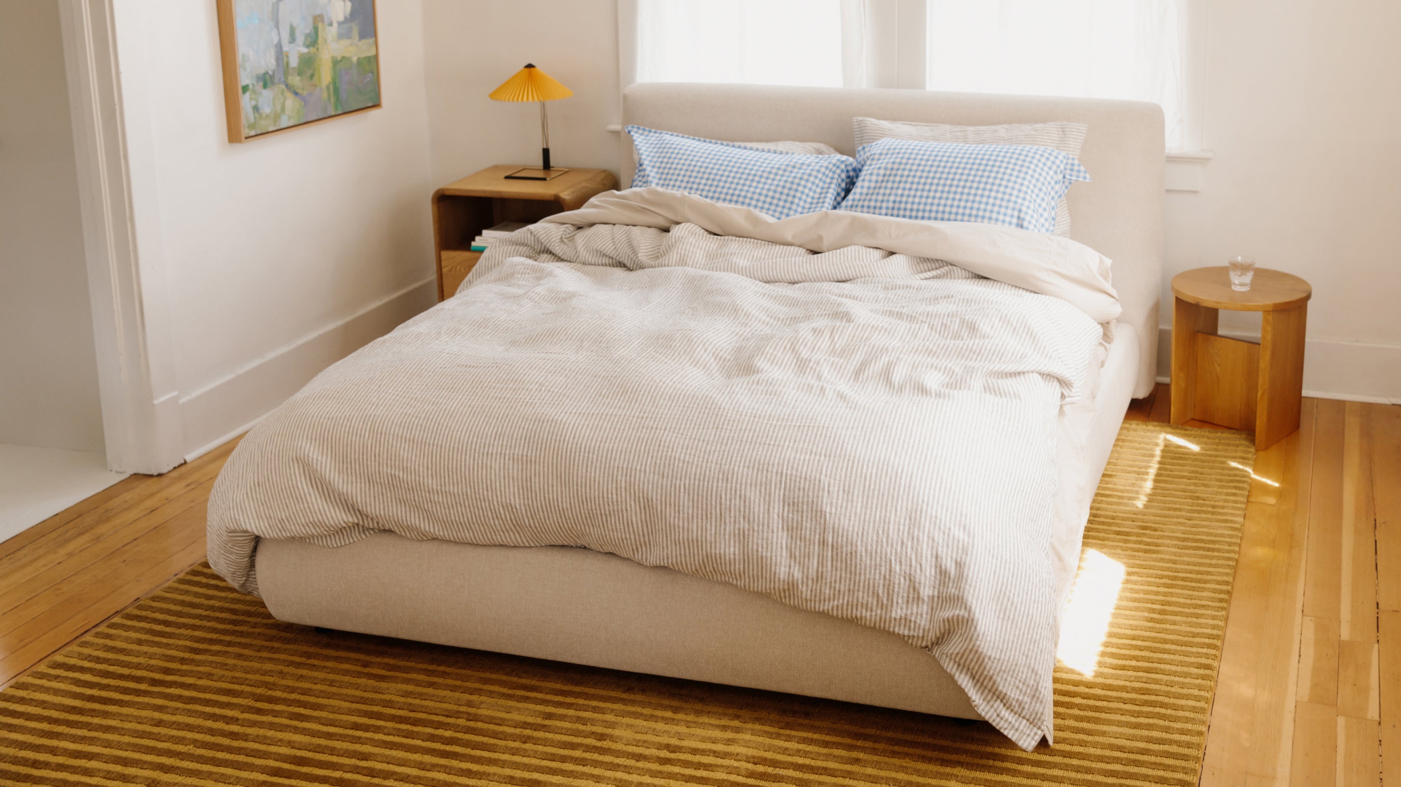 Dream Bed With Storage, Queen, Latte