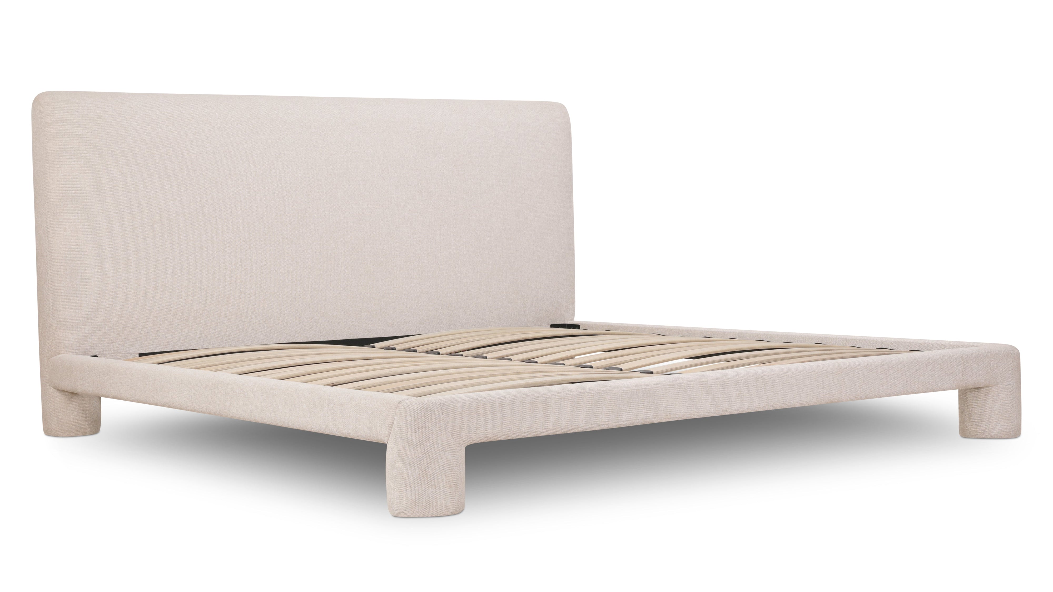 Lunar Bed, Queen, Latte - Image 9
